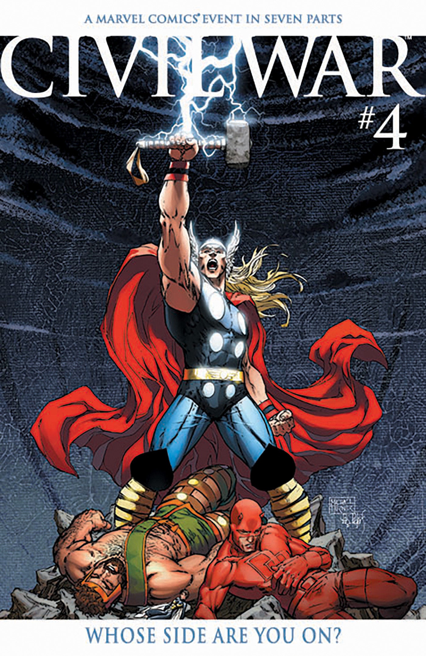Civil War #4 Facsimile Edition Michael Turner Foil Variant | Odin's Place