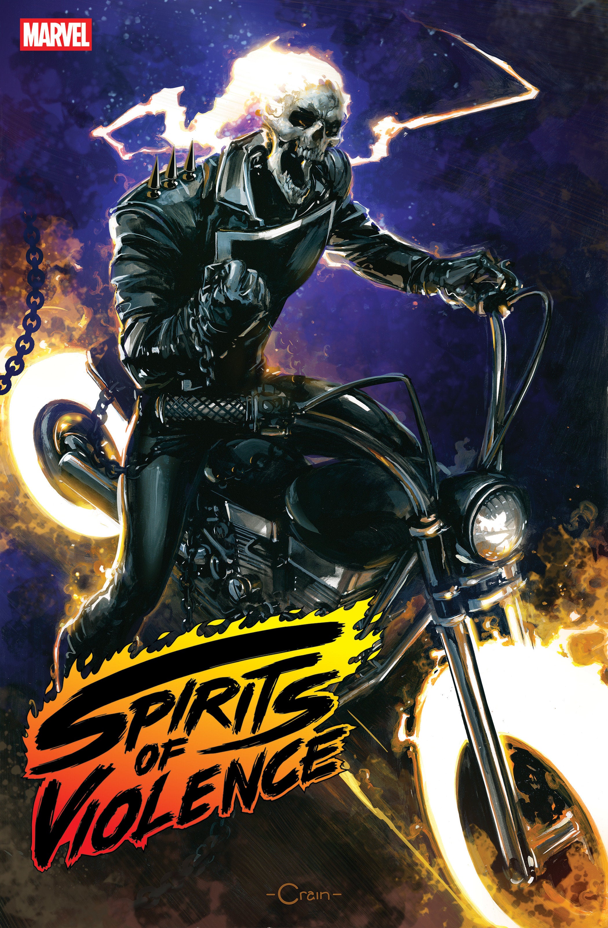 Spirits Of Violence #4 Clayton Crain Variant | Odin's Place