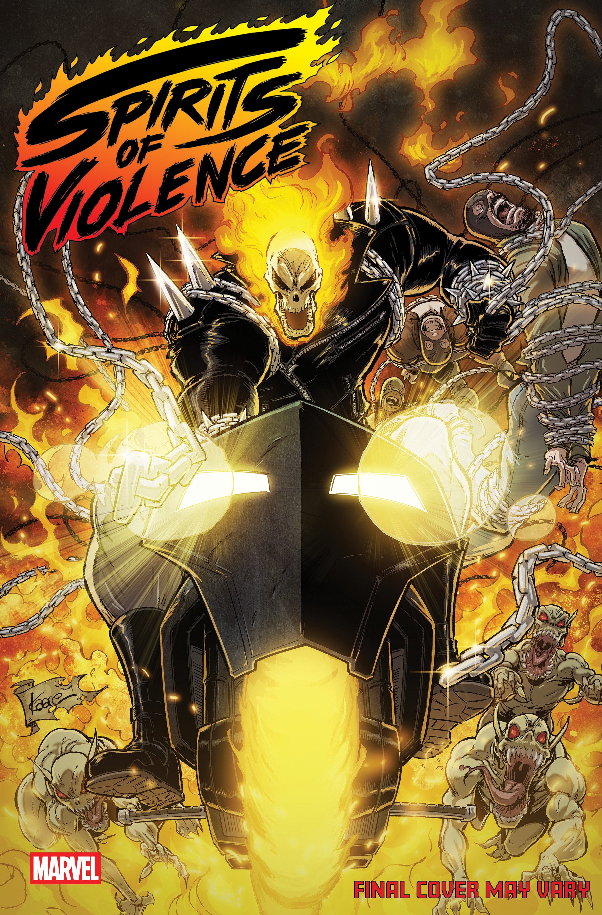 Spirits Of Violence #4 Kaare Andrews Variant | Odin's Place