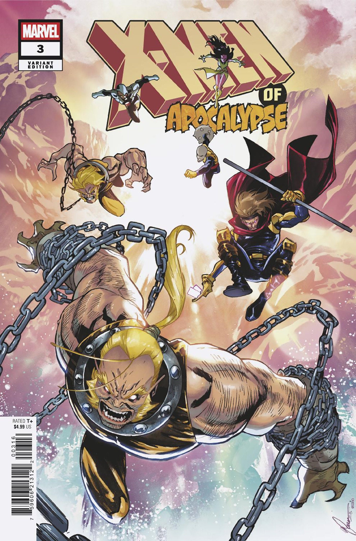 X-Men of Apocalypse #3 1:25 Francesco Manna Variant | Odin's Place