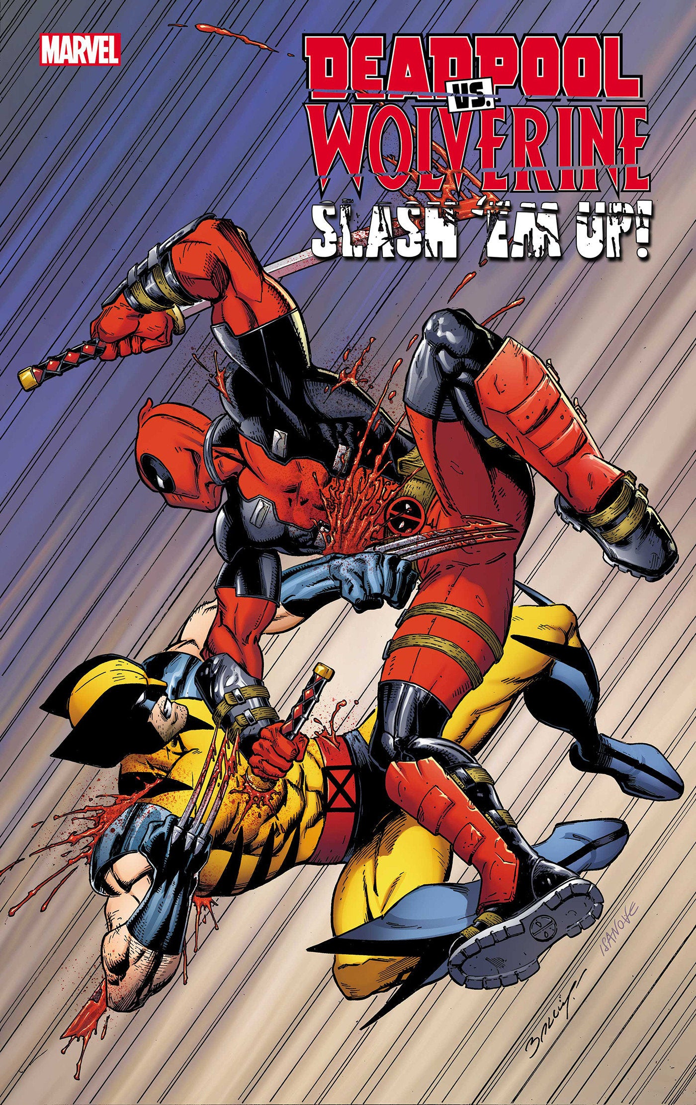 Deadpool vs. Wolverine: Slash 'Em Up #1 Mark Bagley Variant | Odin's Place