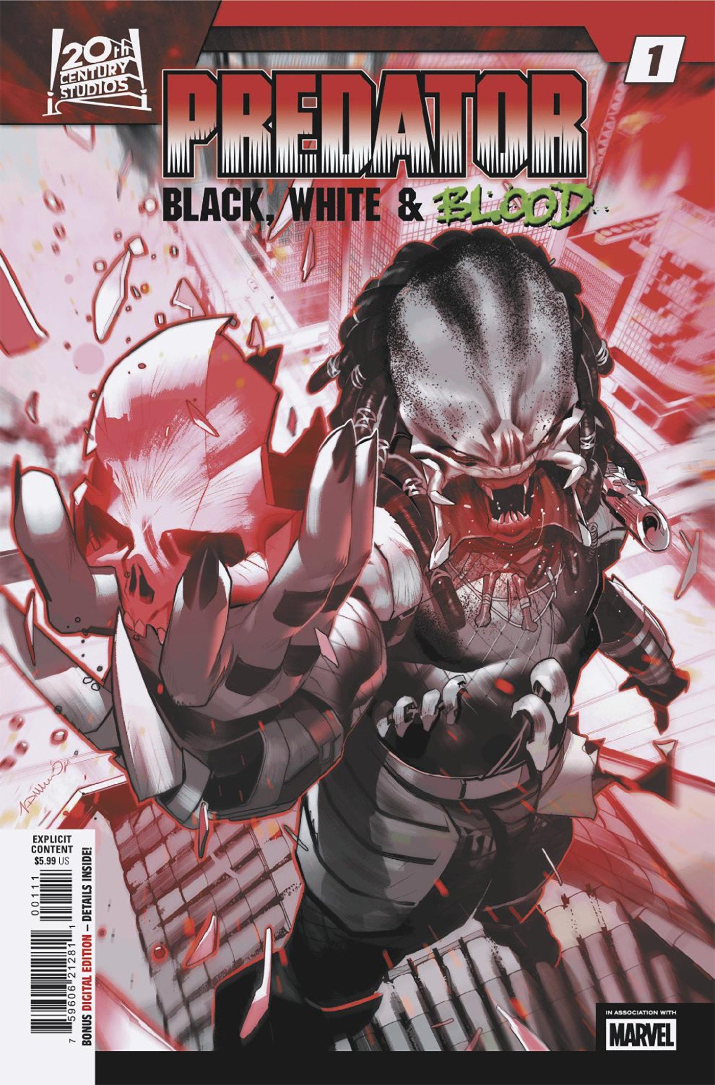 Predator: Black, White & Blood #1 | Odin's Place