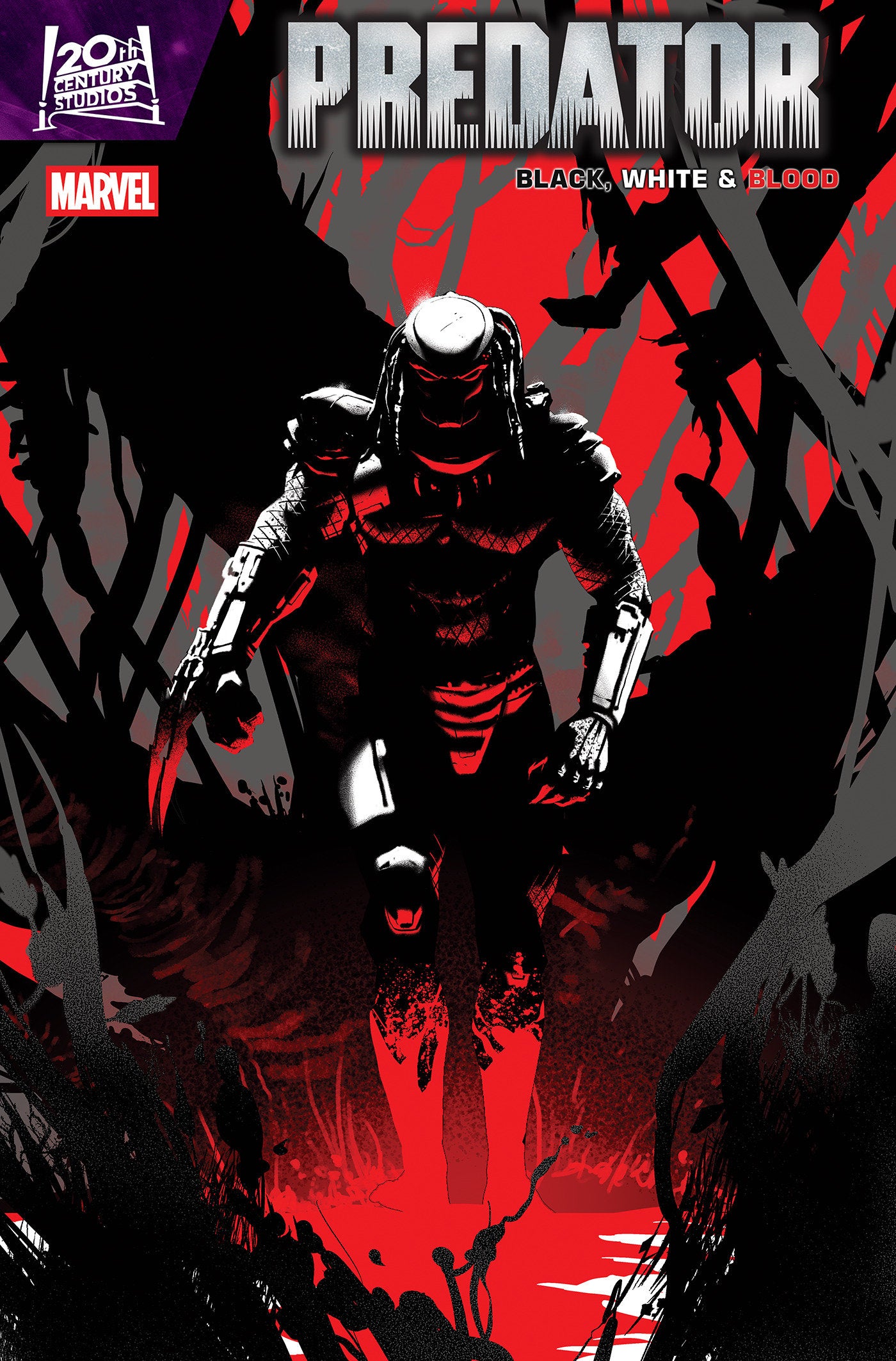 Predator: Black, White & Blood #3 Pete Woods Variant | Odin's Place