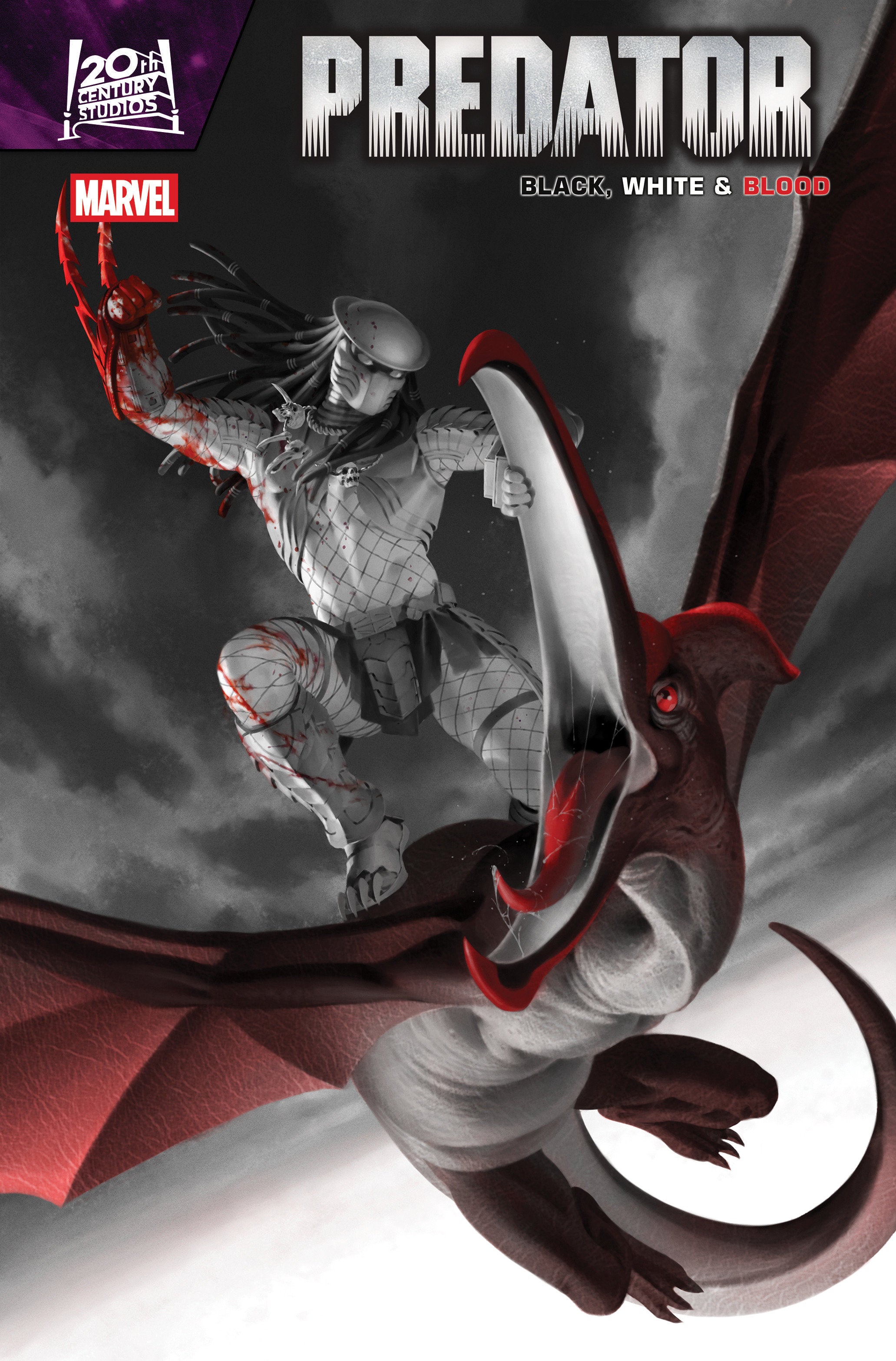 Predator: Black, White & Blood #4 Junggeun Yoon Variant | Odin's Place