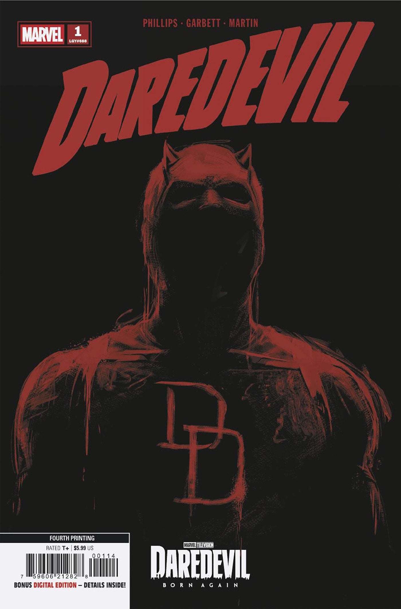 Daredevil #1 Marvel Television 4th Printing Variant | Odin's Place