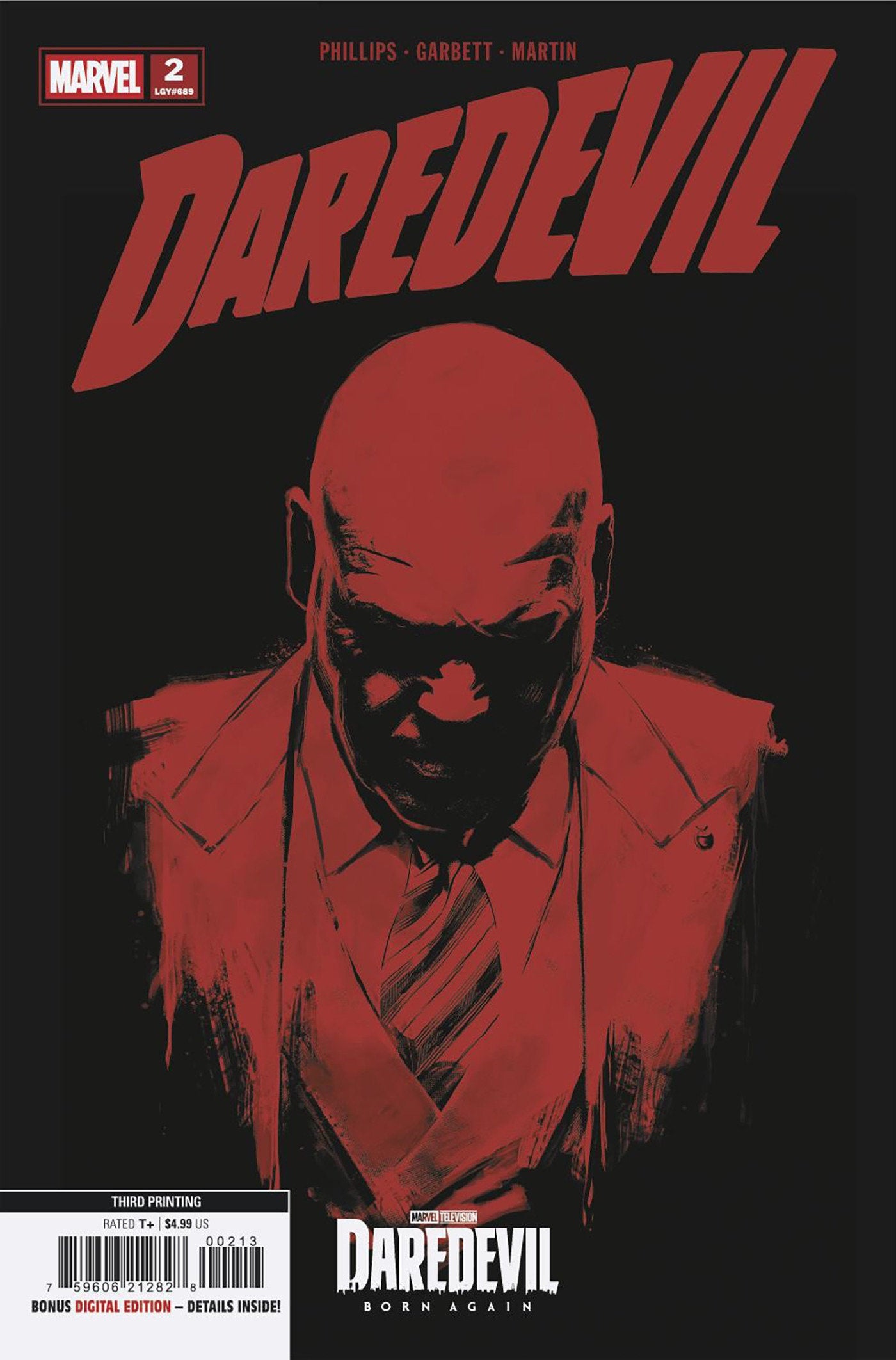 Daredevil #2 Marvel Television 3rd Printing Variant | Odin's Place