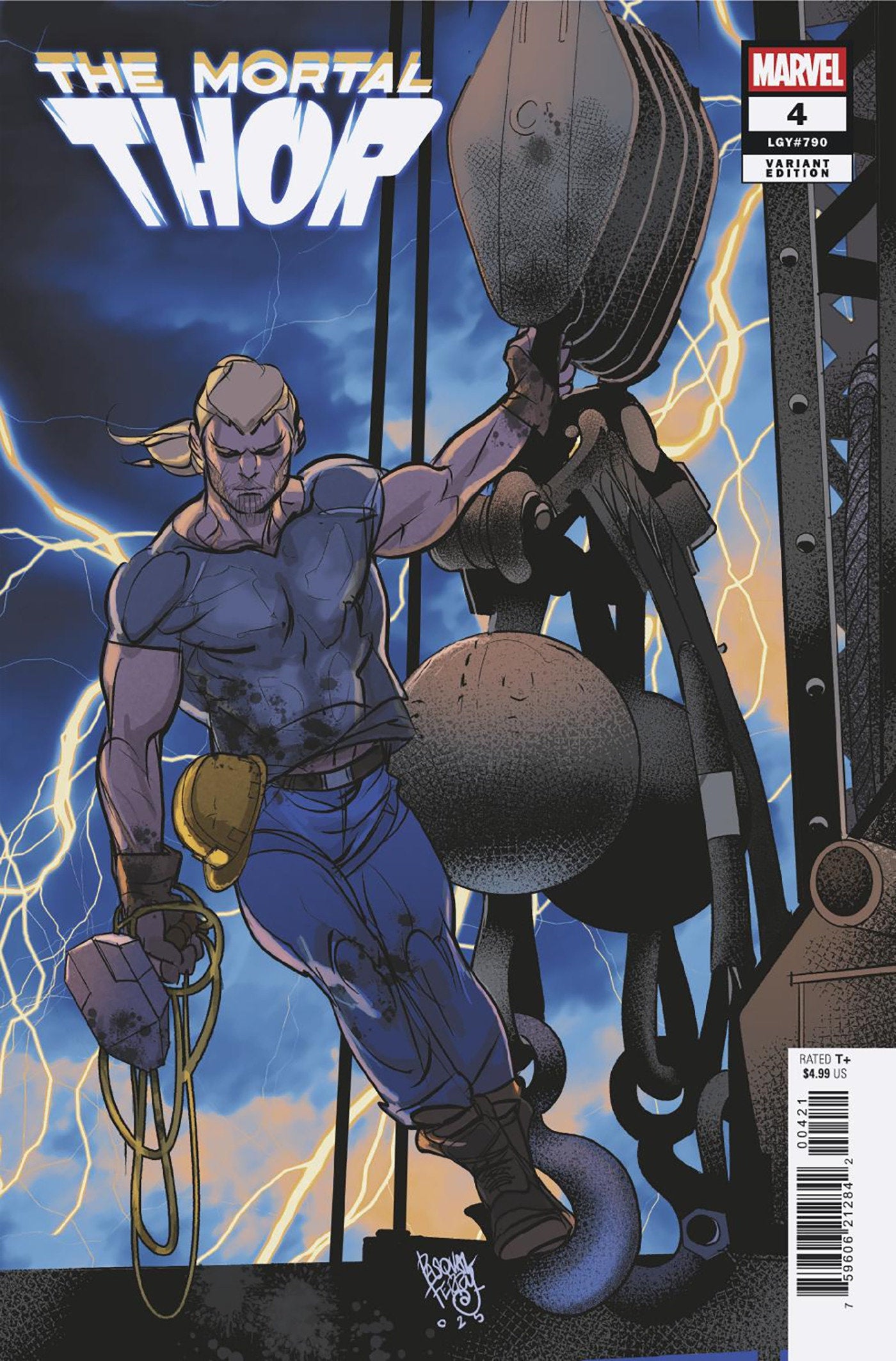 Thor #4 Pasqual Ferry Variant | Odin's Place