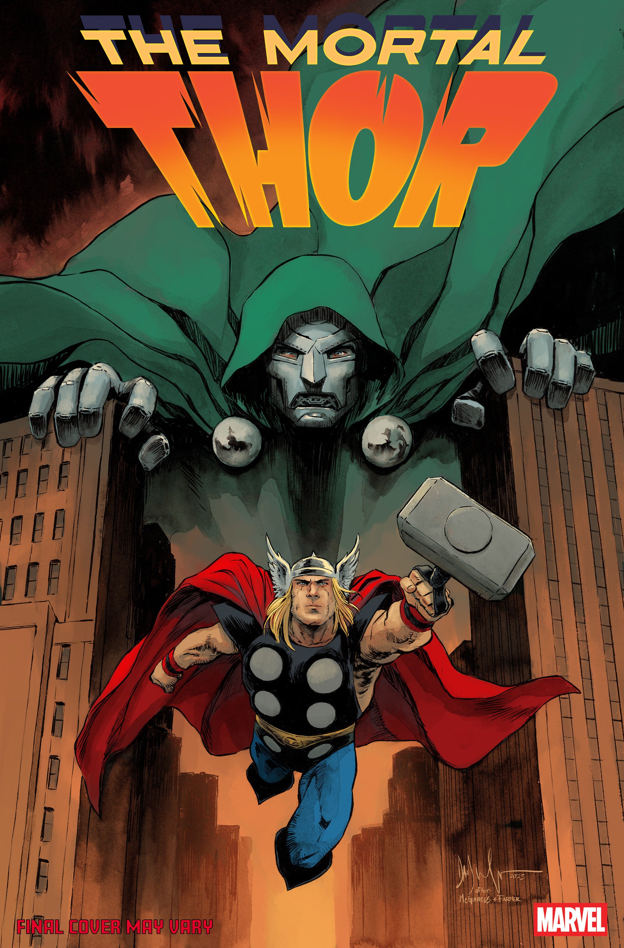 Mortal Thor #8 Dave Wachter Doom Homage Variant | Odin's Place