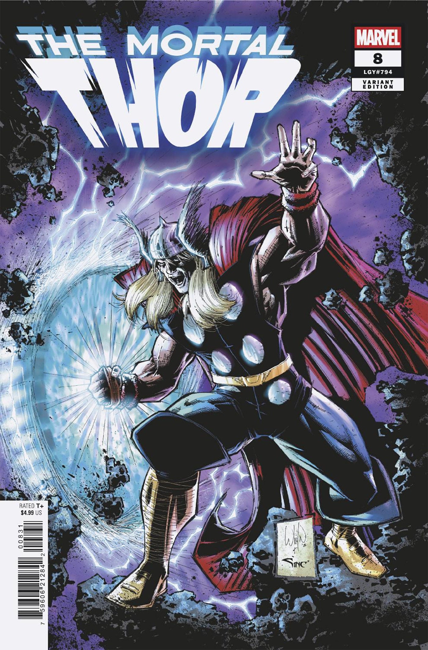 Mortal Thor #8 Whilce Portacio Variant | Odin's Place