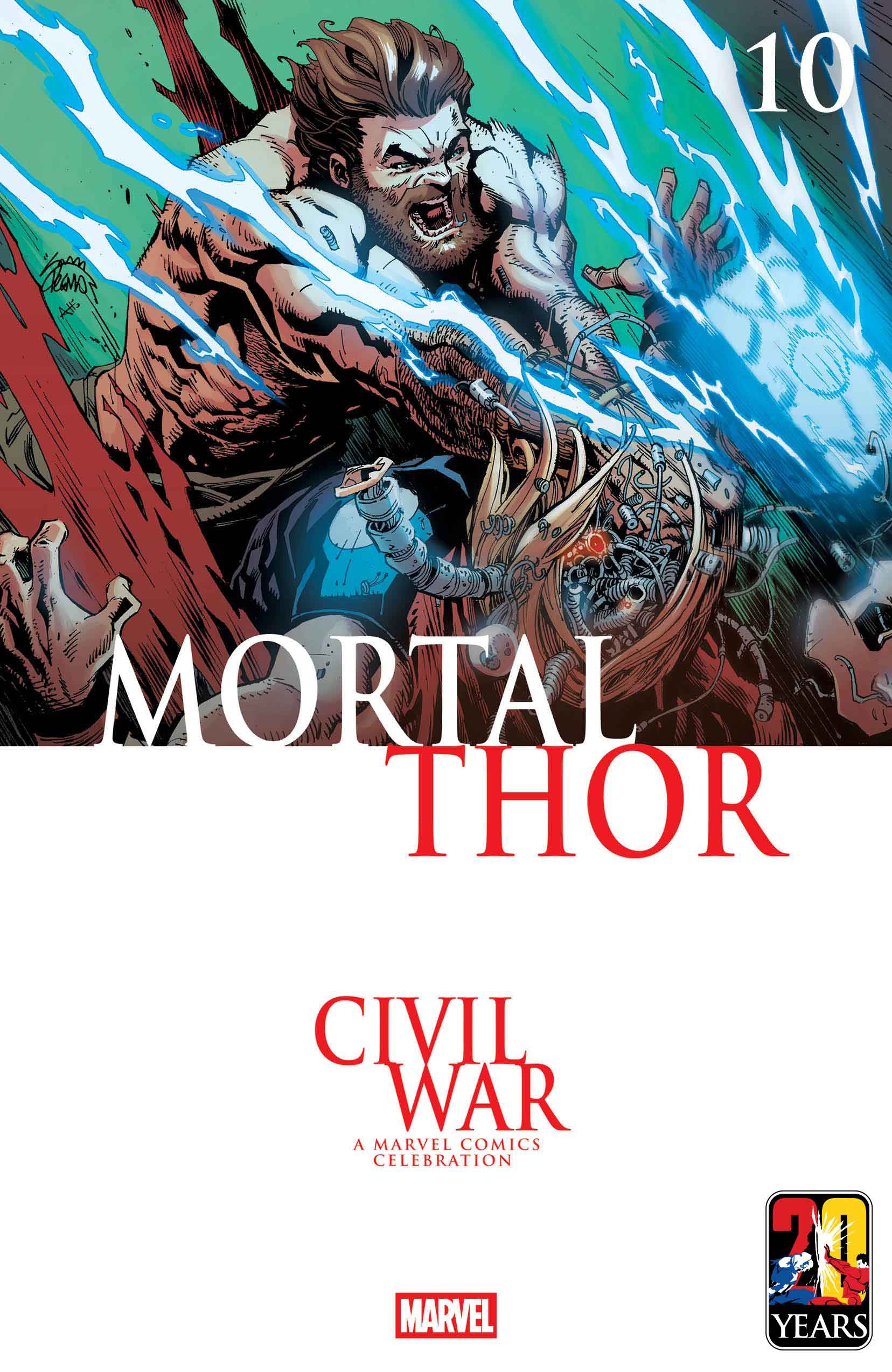Mortal Thor #10 Ryan Stegman Civil War Celebration Variant | Odin's Place
