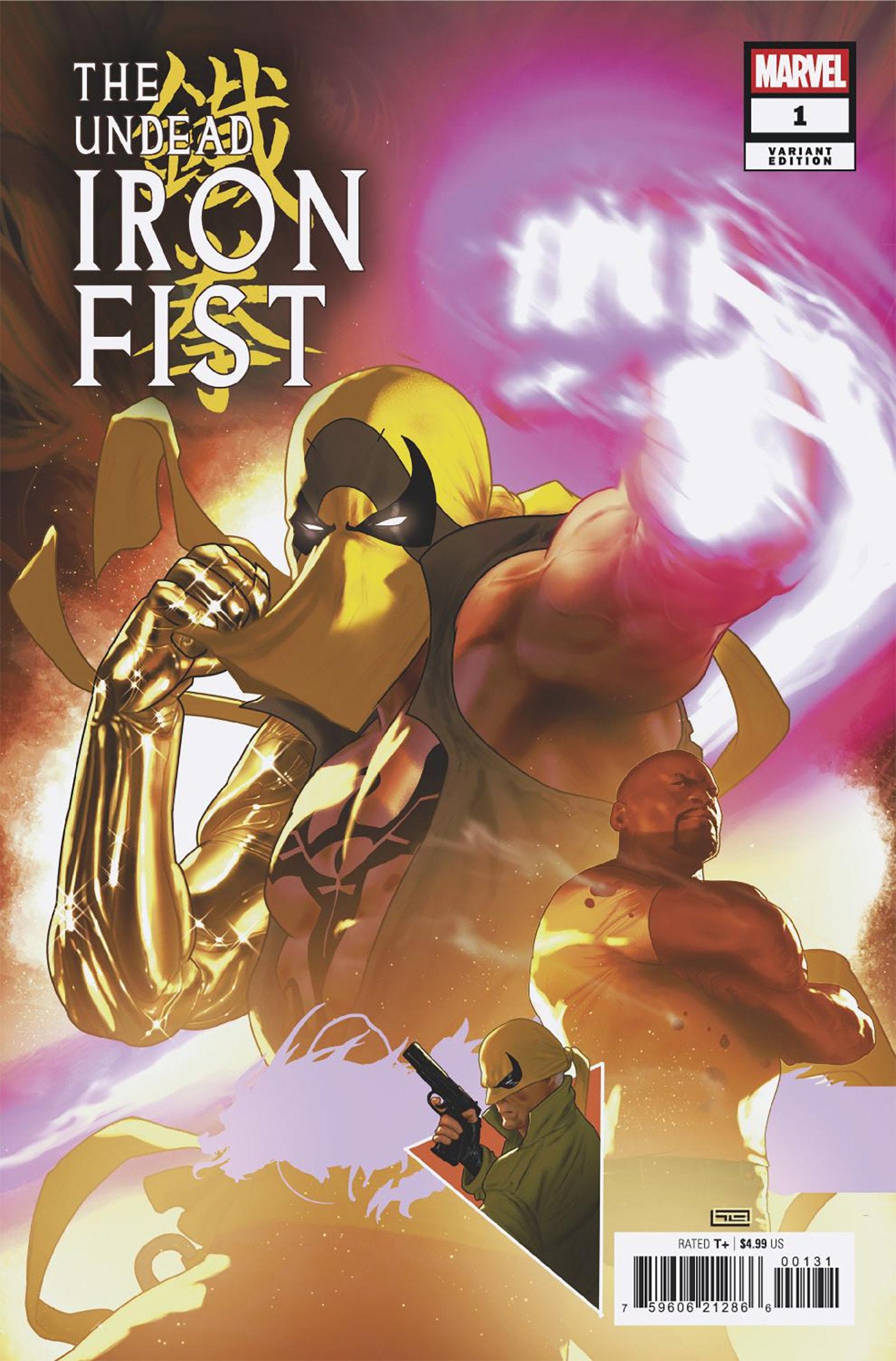 The Undead Iron Fist #1 Taurin Clarke Variant | Odin's Place