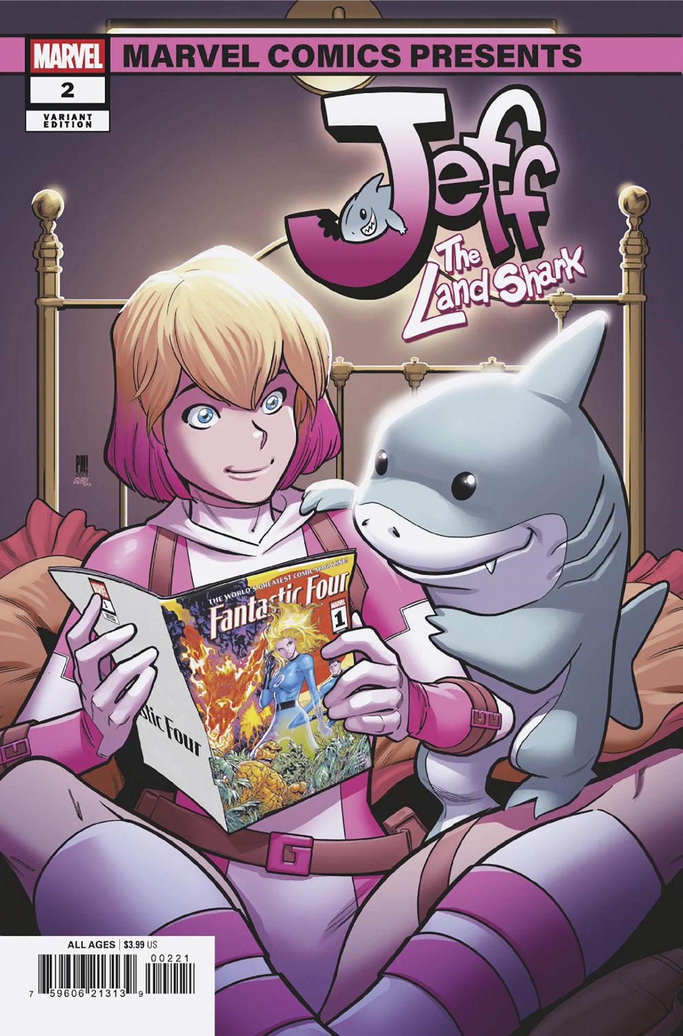 Jeff The Land Shark #2 Paco Medina Marvel Comics Presents Variant | Odin's Place