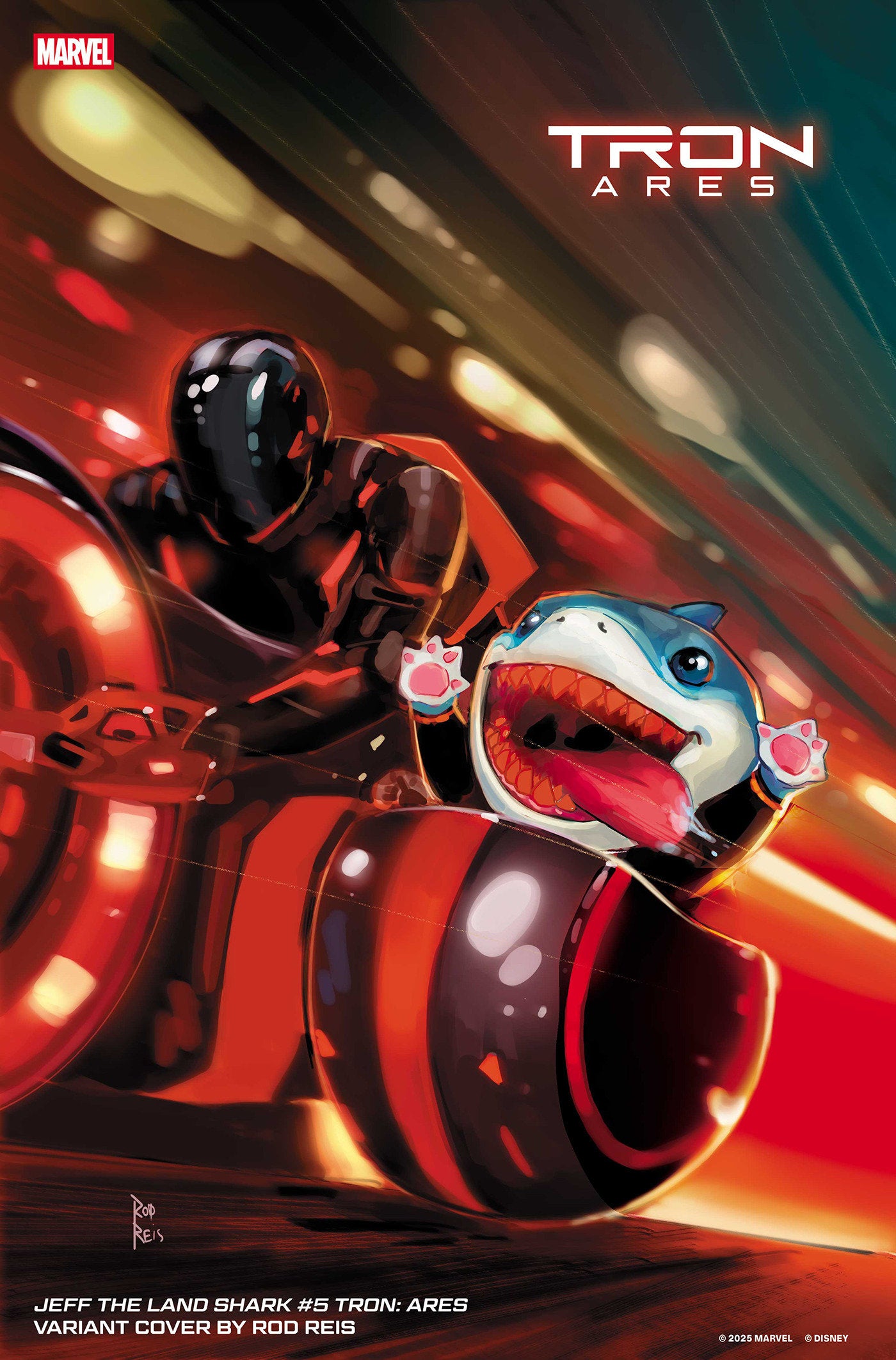 Jeff The Land Shark #5 Rod Reis Tron: Ares Variant | Odin's Place