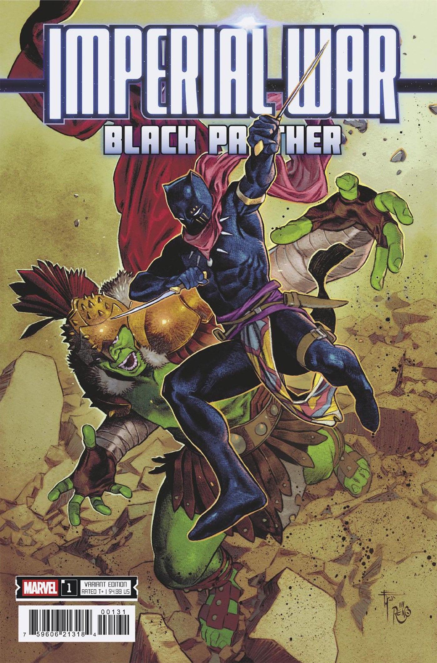 Imperial War: Black Panther #1 Francesco Mobili Variant | Odin's Place