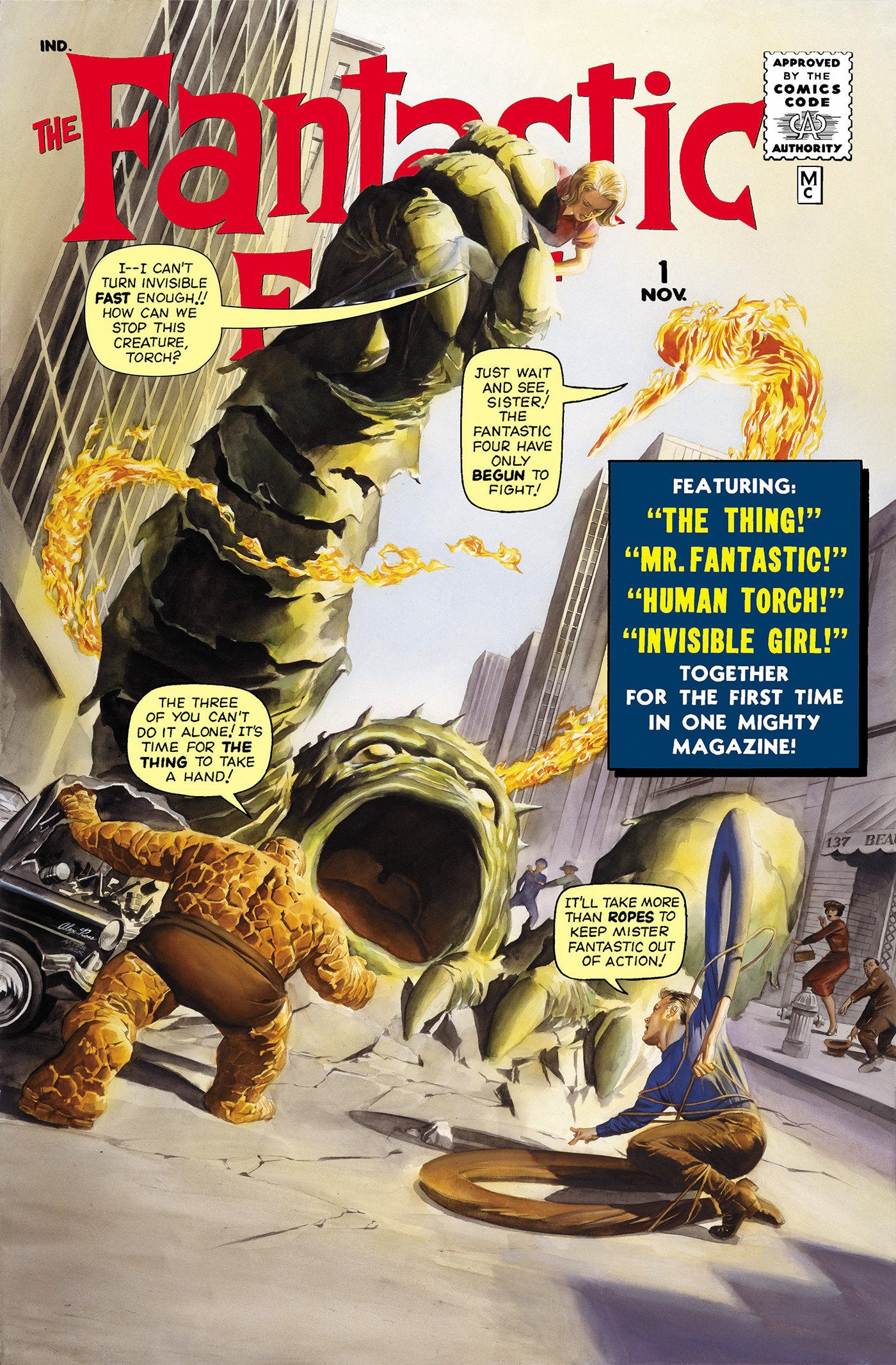 Fantastic Four #1 Facsimile Edition Alex Ross Variant [New Printing 2] | Odin's Place