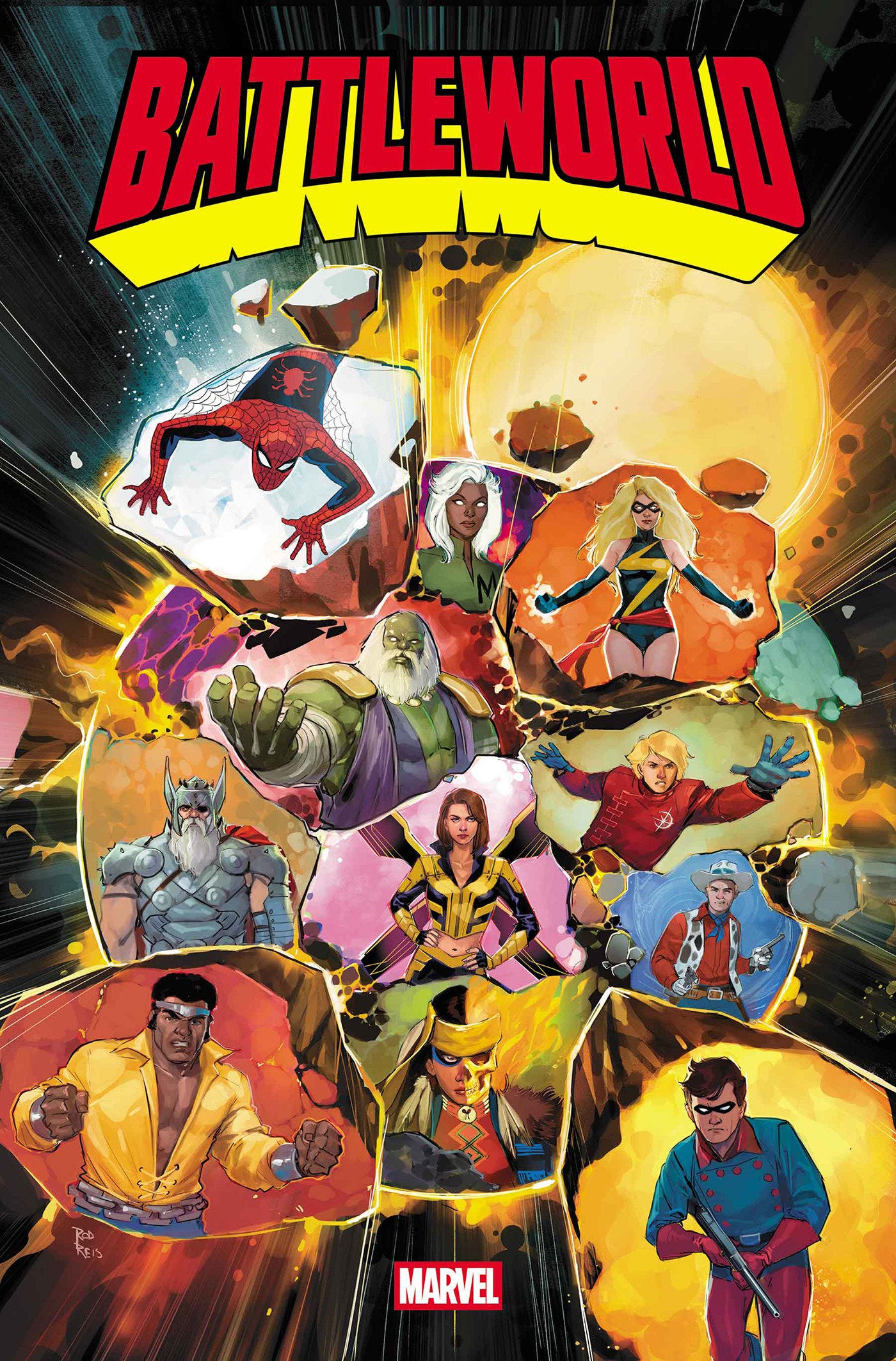 Battleworld #1 Rod Reis Promo Variant | Odin's Place