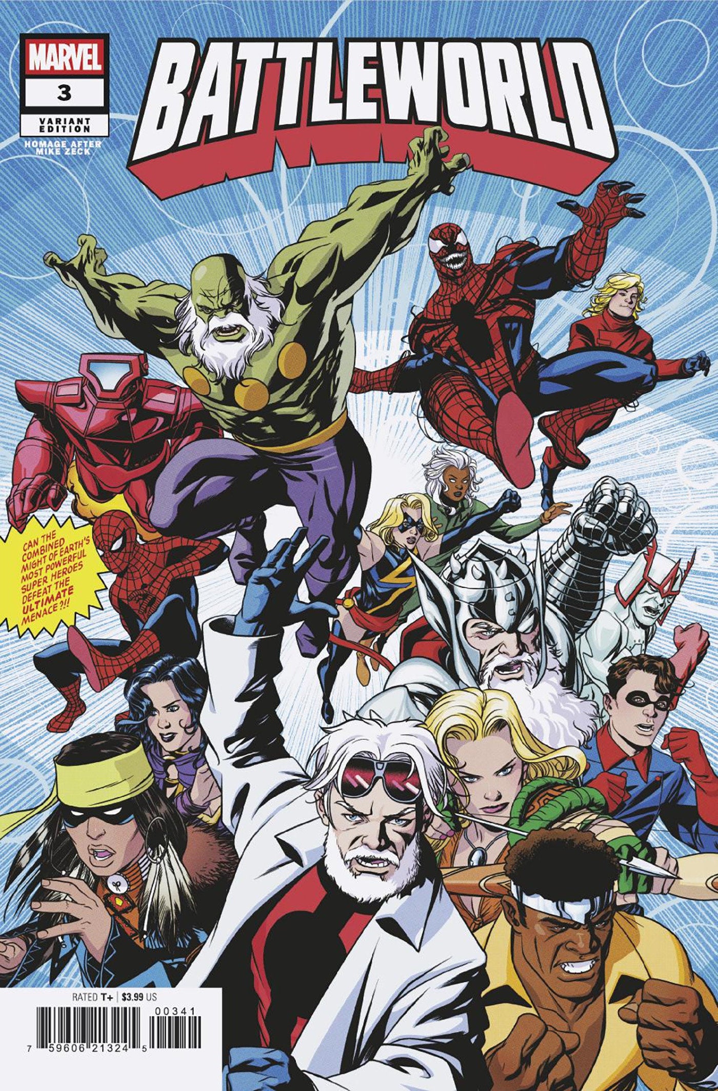 Battleworld #3 Mike McKone Homage Variant | Odin's Place