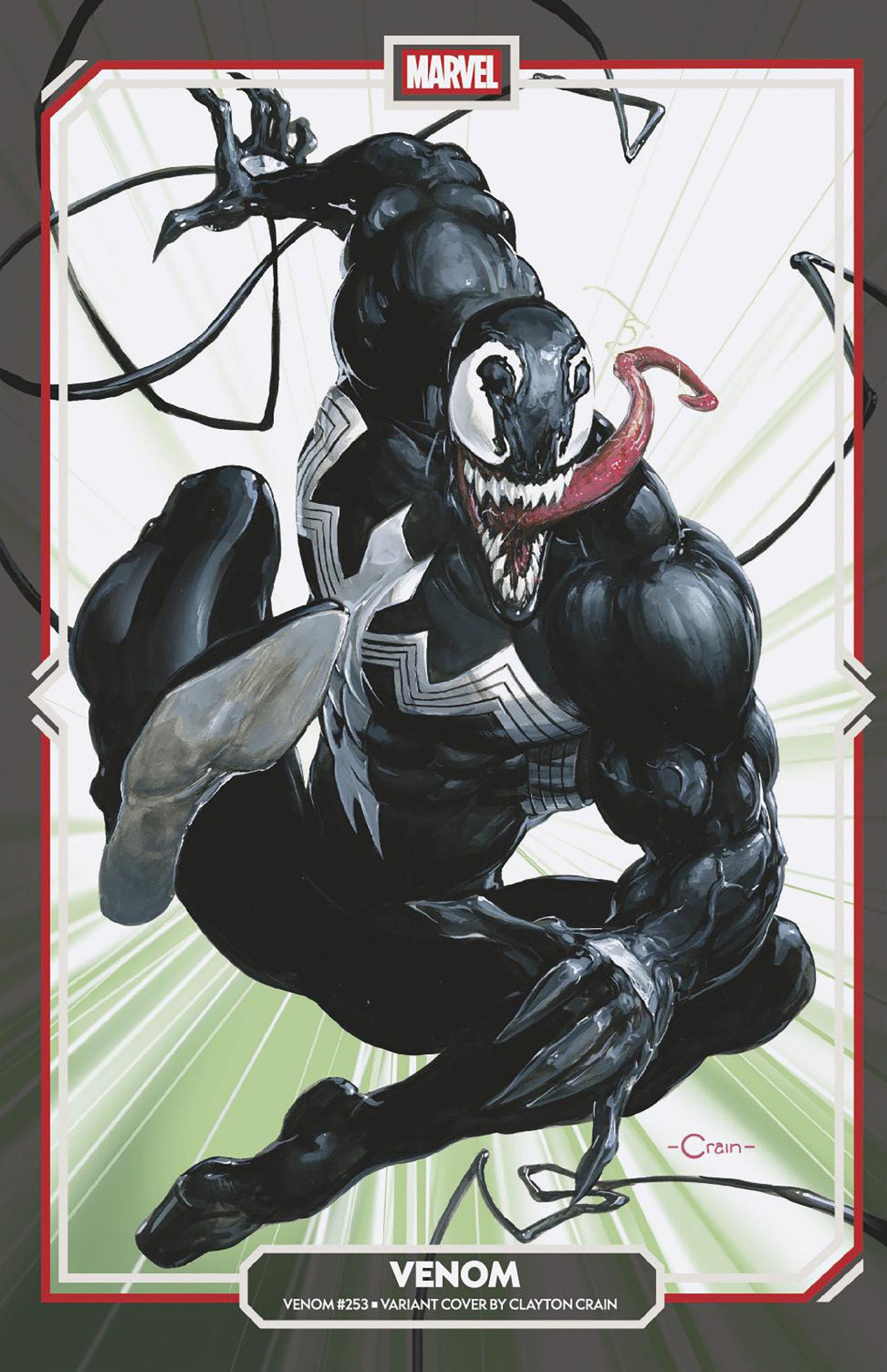Venom #253 Clayton Crain Variant | Odin's Place