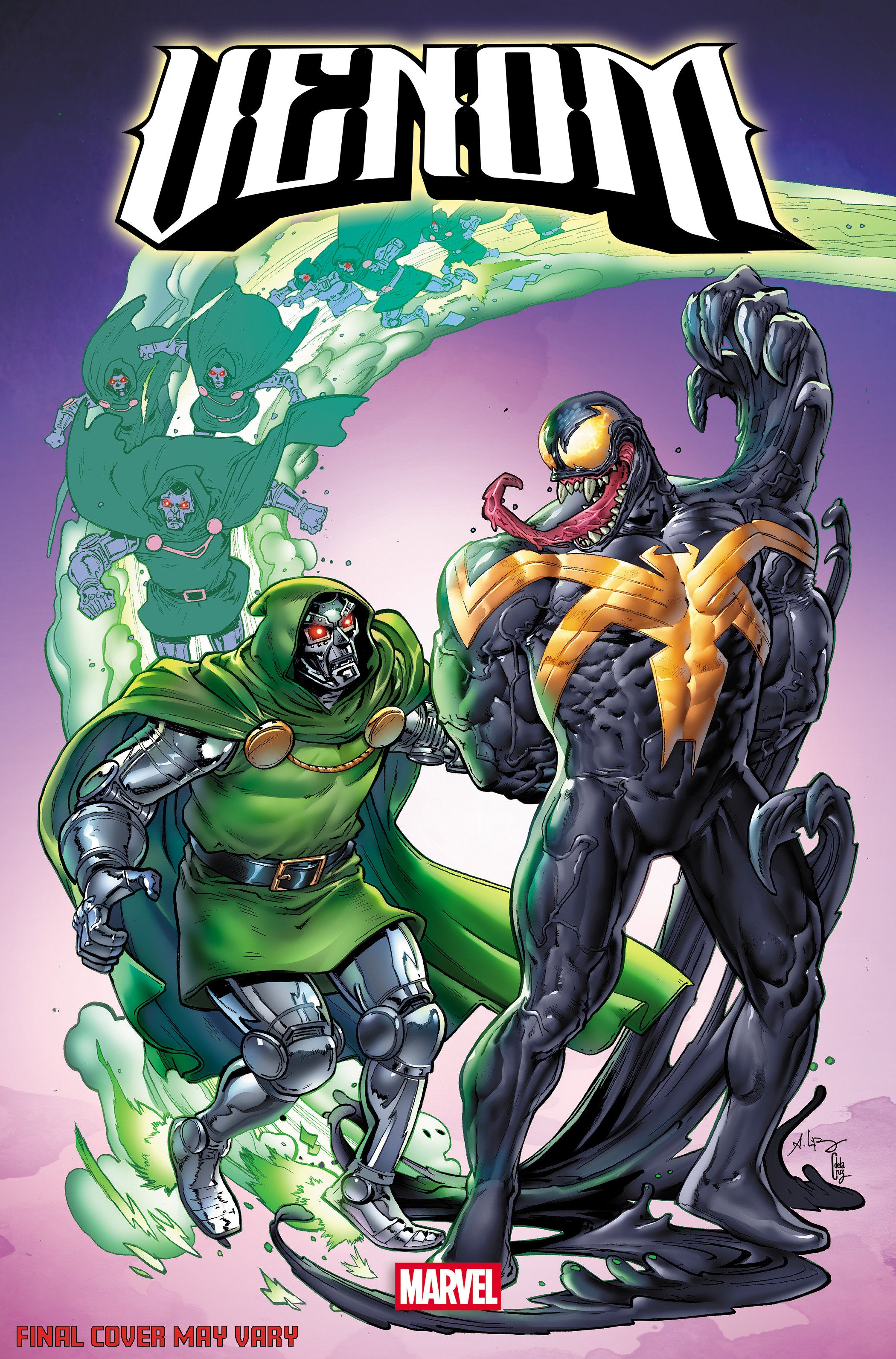 Venom #255 Andrei Bressan Doom Homage Variant [Ds] | Odin's Place