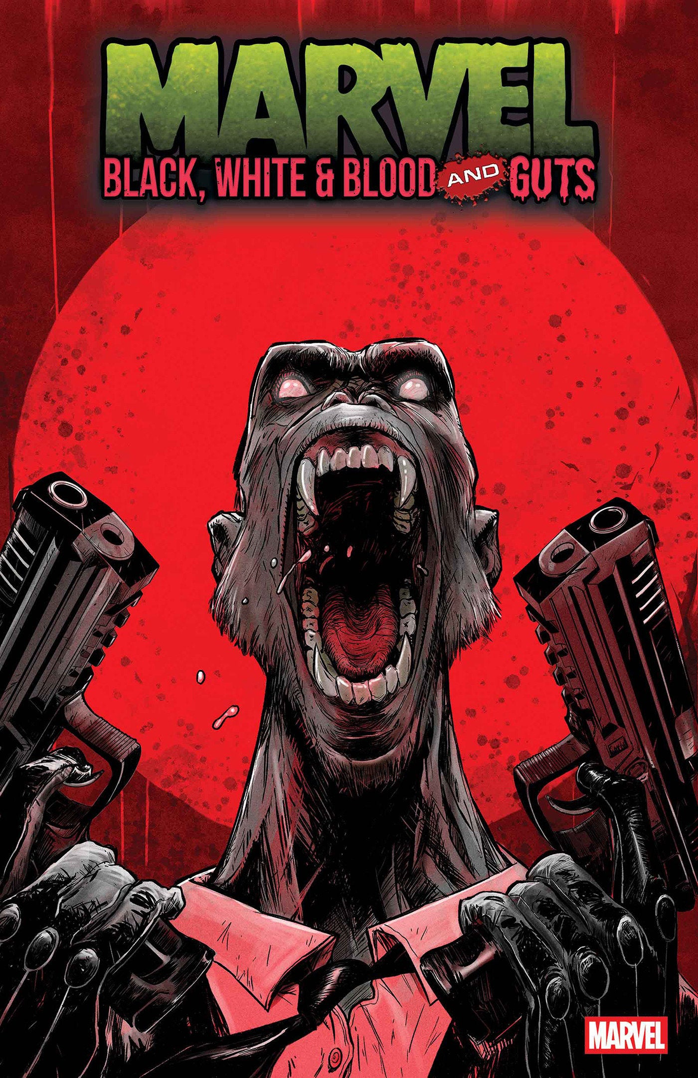 Marvel: Black, White & Blood And Guts #3 Adam Pollina Variant | Odin's Place