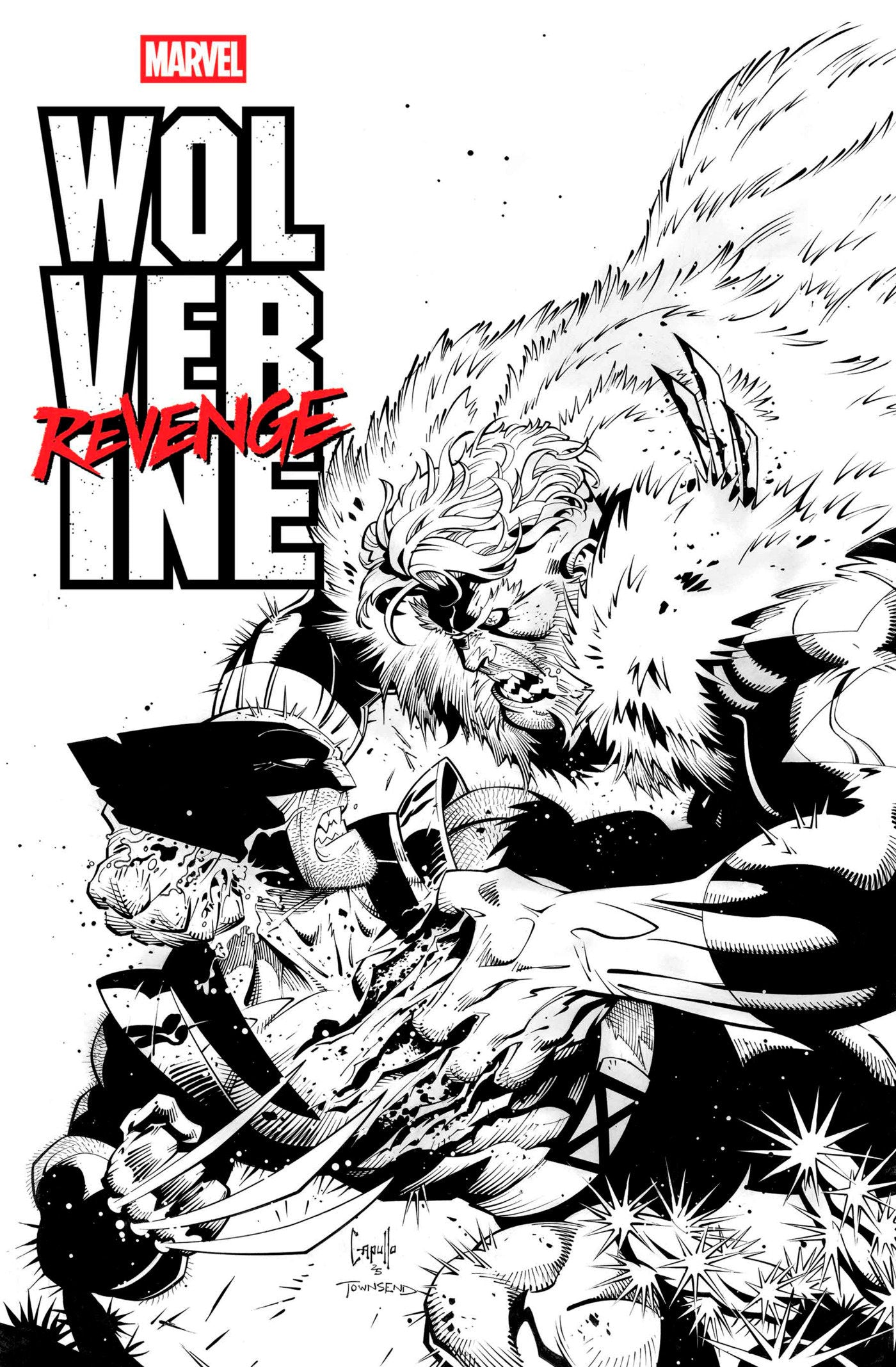 Wolverine: Revenge - Red Band: Raw - Black & White Edition #2 [Polybagged] | Odin's Place