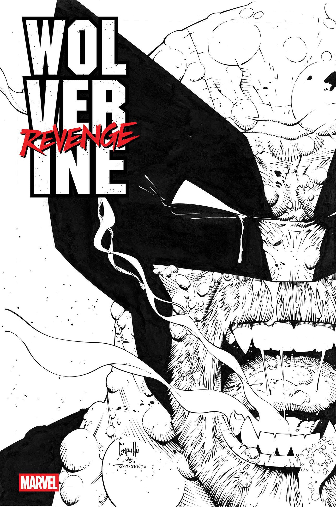 Wolverine: Revenge   Red Band: Raw   Black & White Edition #4 [Polybagged] | Odin's Place