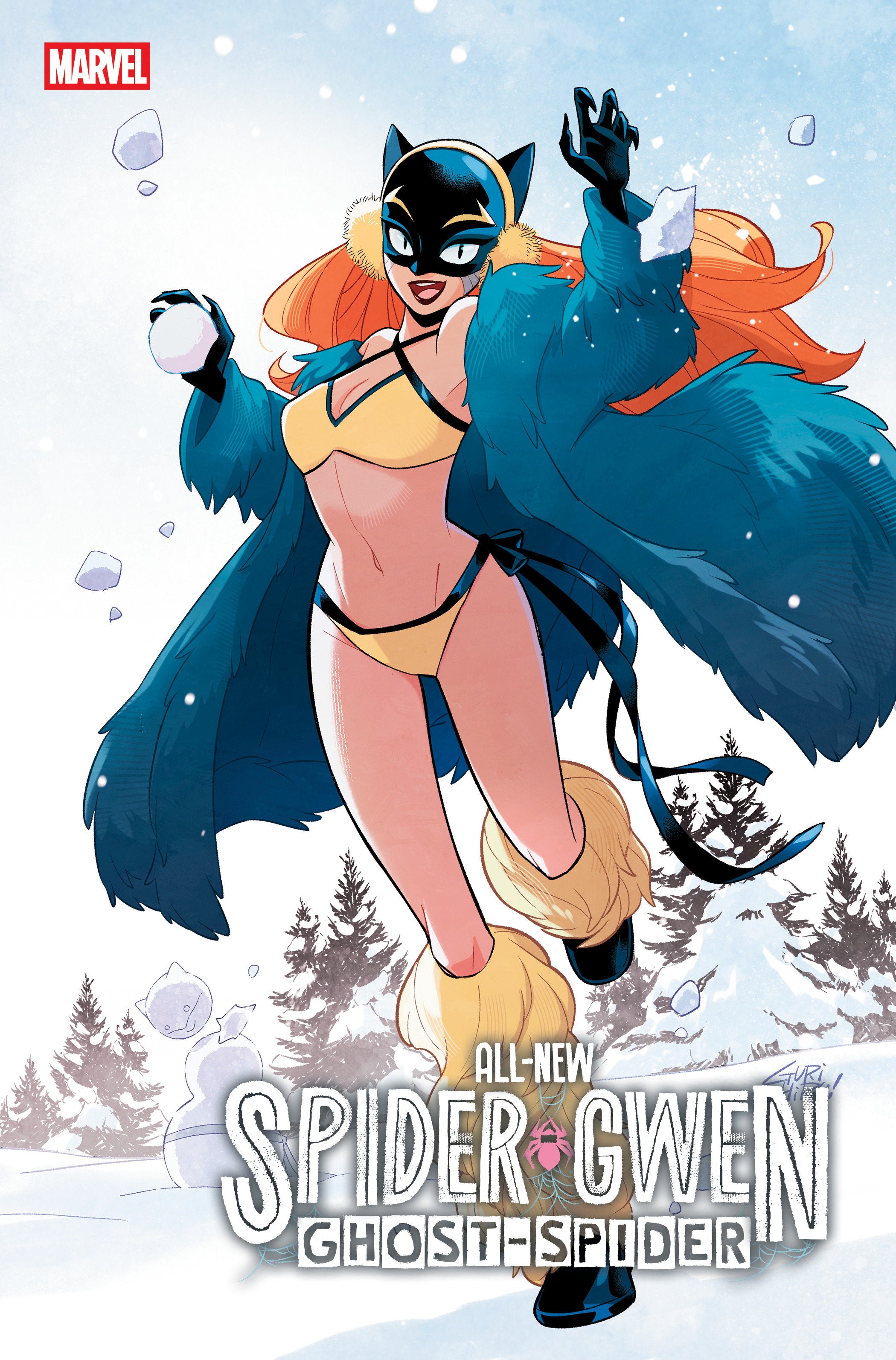 All New Spider Gwen: The Ghost Spider #5 Gurihiru Winter Break Variant | Odin's Place