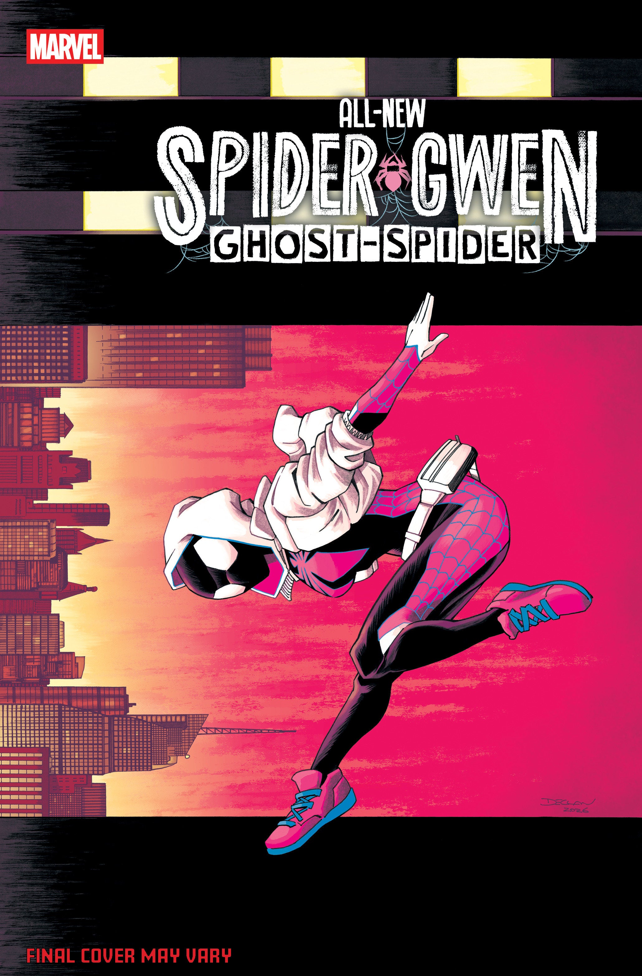 All New Spider Gwen: The Ghost Spider #9 Declan Shalvey Variant | Odin's Place