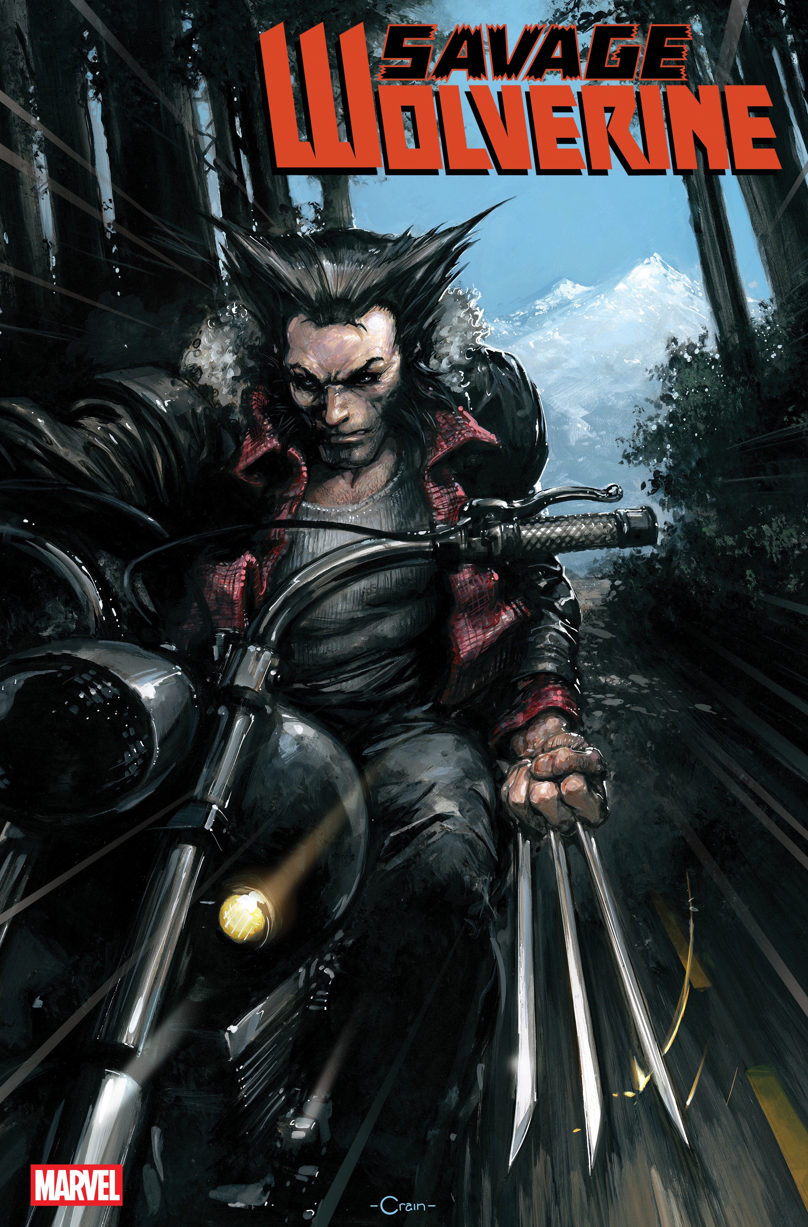 Savage Wolverine #1 Clayton Crain Variant | Odin's Place