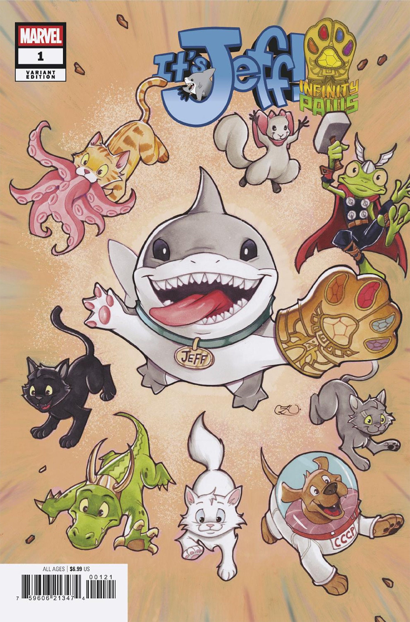 It'S Jeff: Infinity Paws #1 Chrissie Zullo Variant | Odin's Place