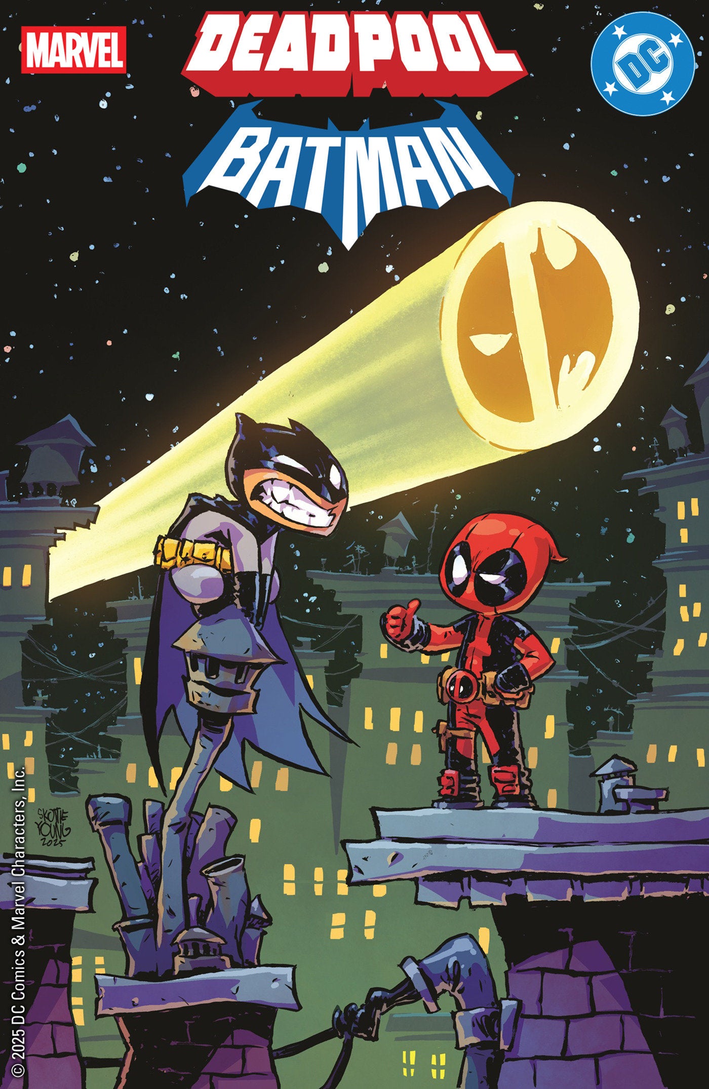Marvel/DC: Deadpool/Batman #1 Skottie Young Variant | Odin's Place