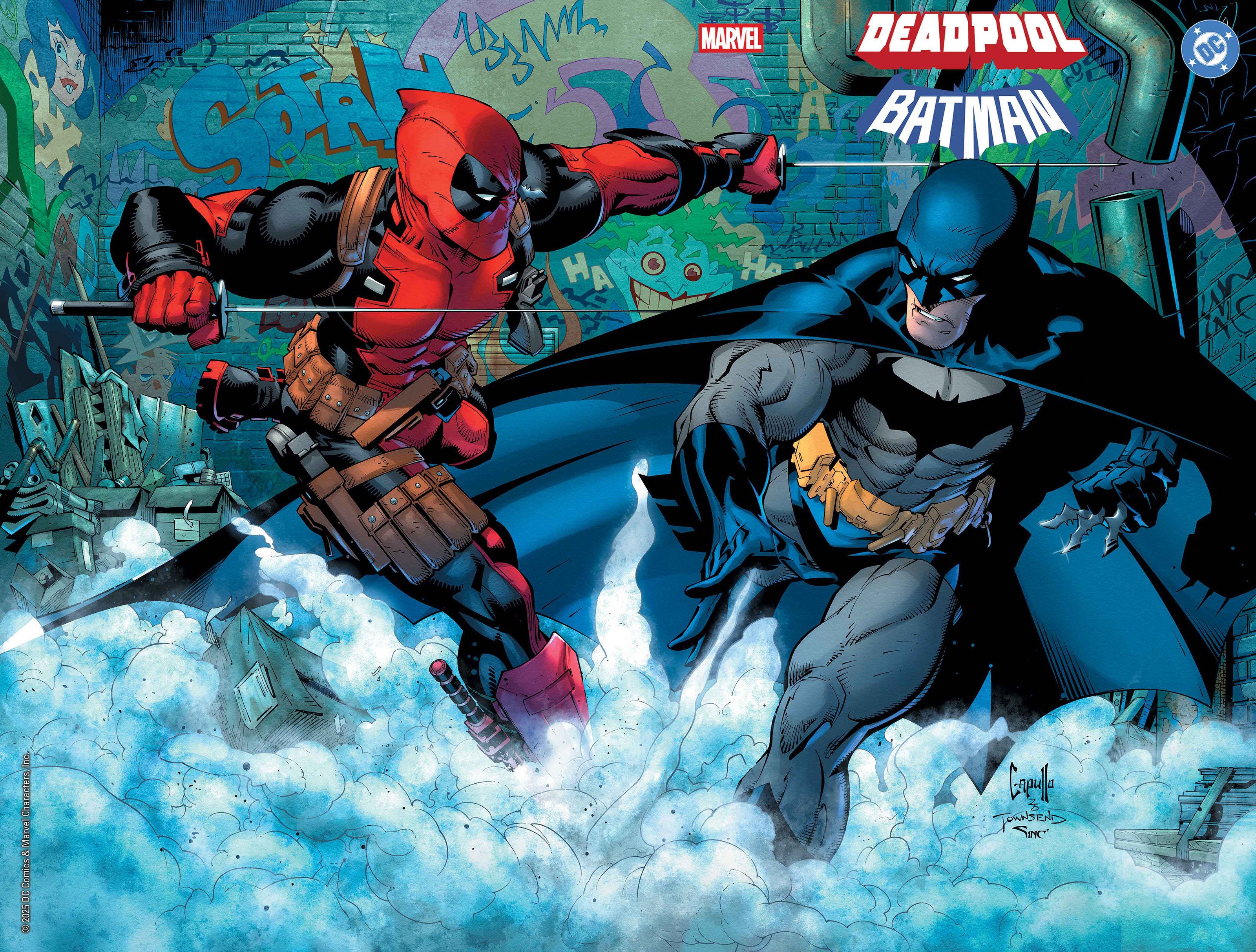 Marvel/DC: Deadpool/Batman #1 Greg Capullo Wraparound Variant | Odin's Place