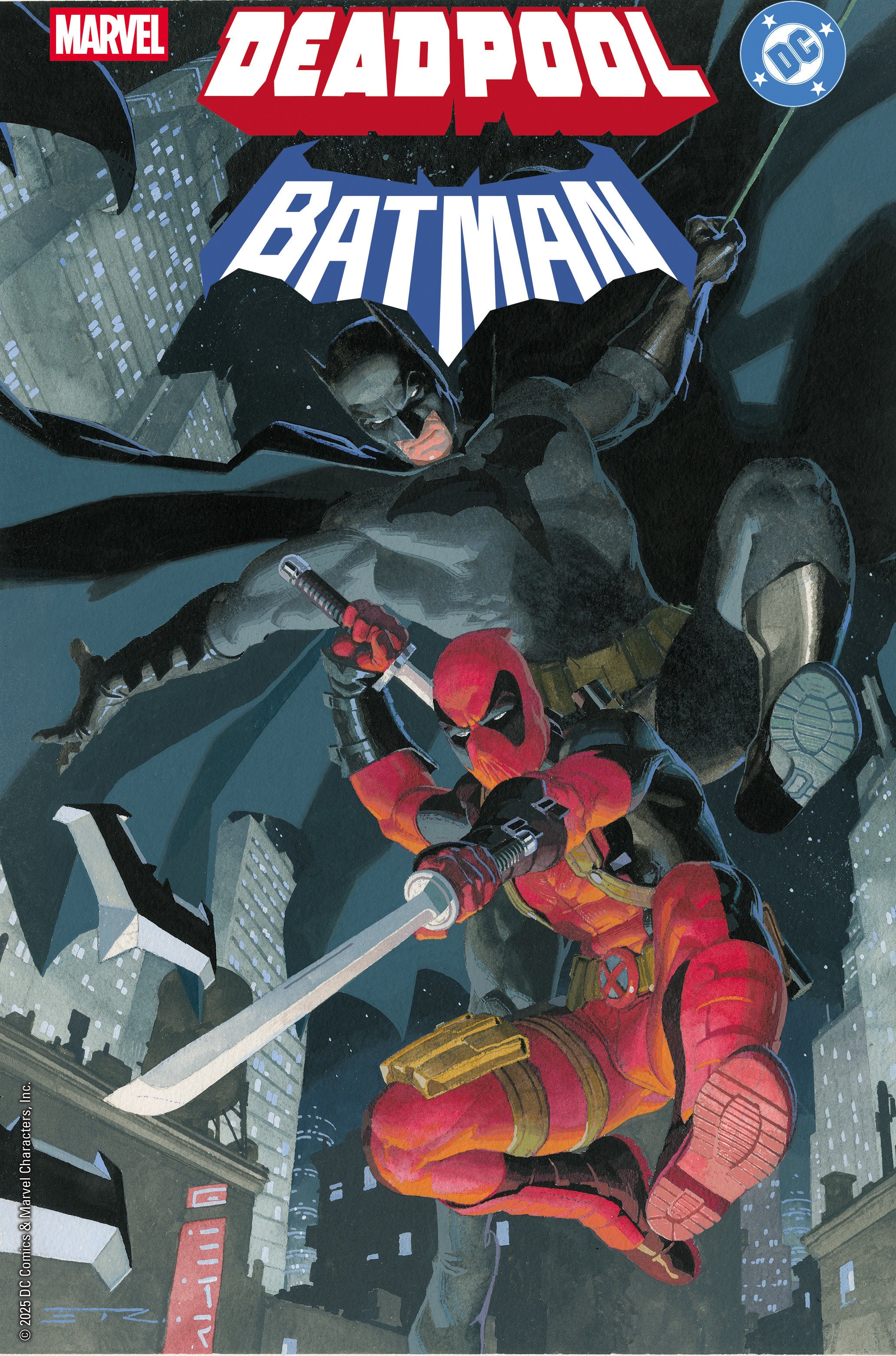 Marvel/DC: Deadpool/Batman #1 Esad Ribic Variant | Odin's Place