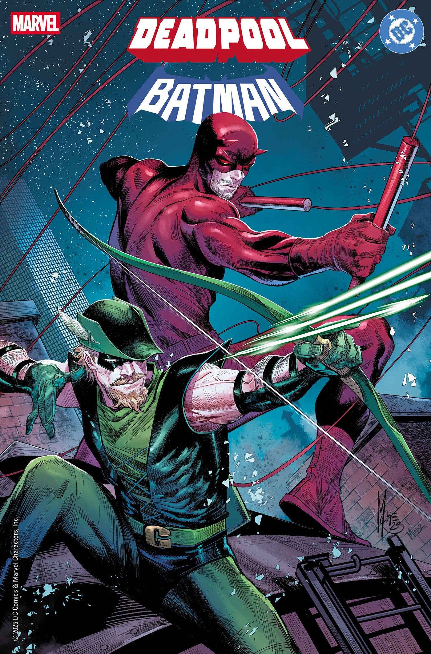 Marvel/DC: Deadpool/Batman #1 Marco Checchetto Variant | Odin's Place