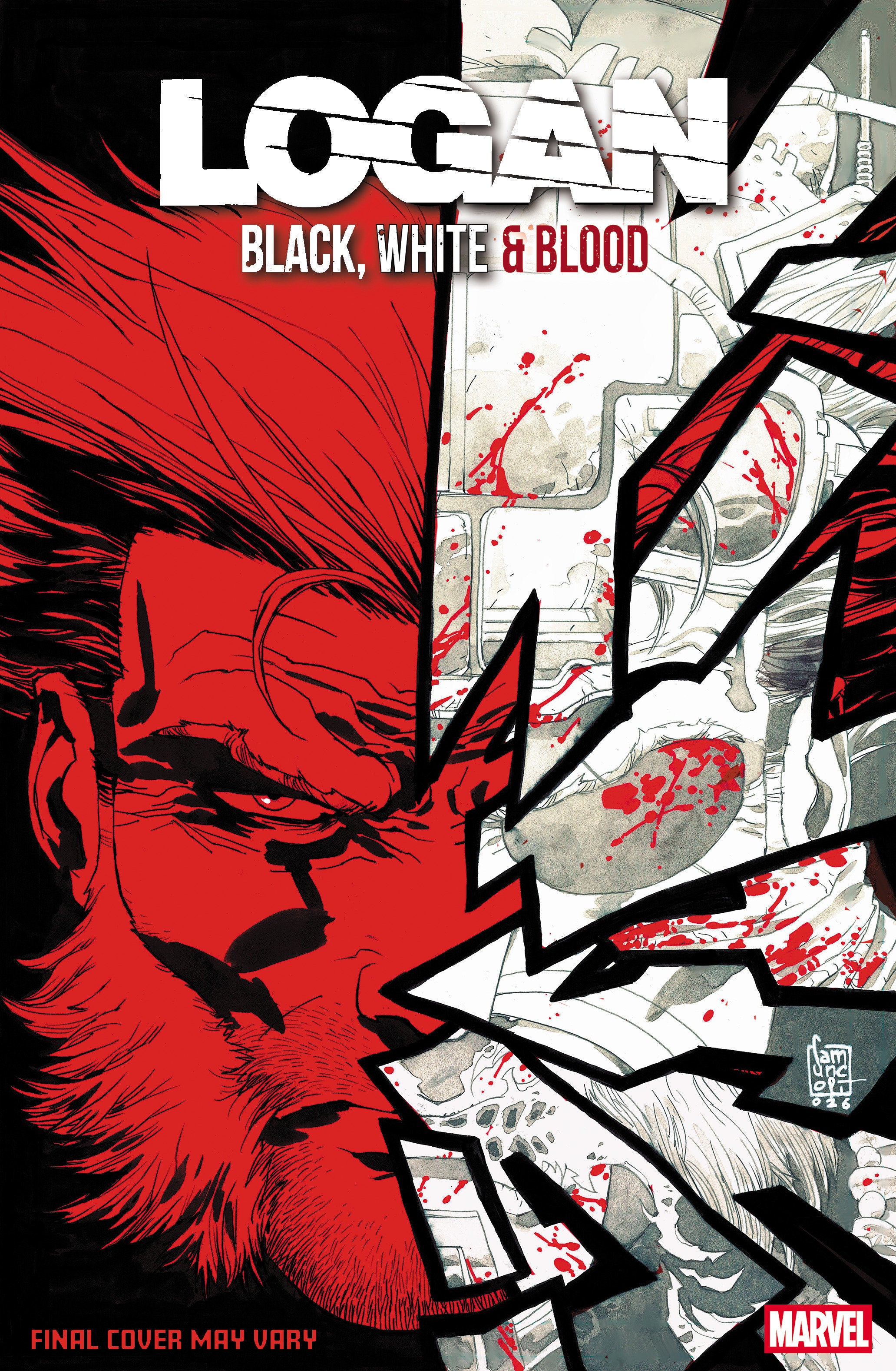 Logan: Black, White & Blood #4 Giuseppe Camuncoli Variant | Odin's Place