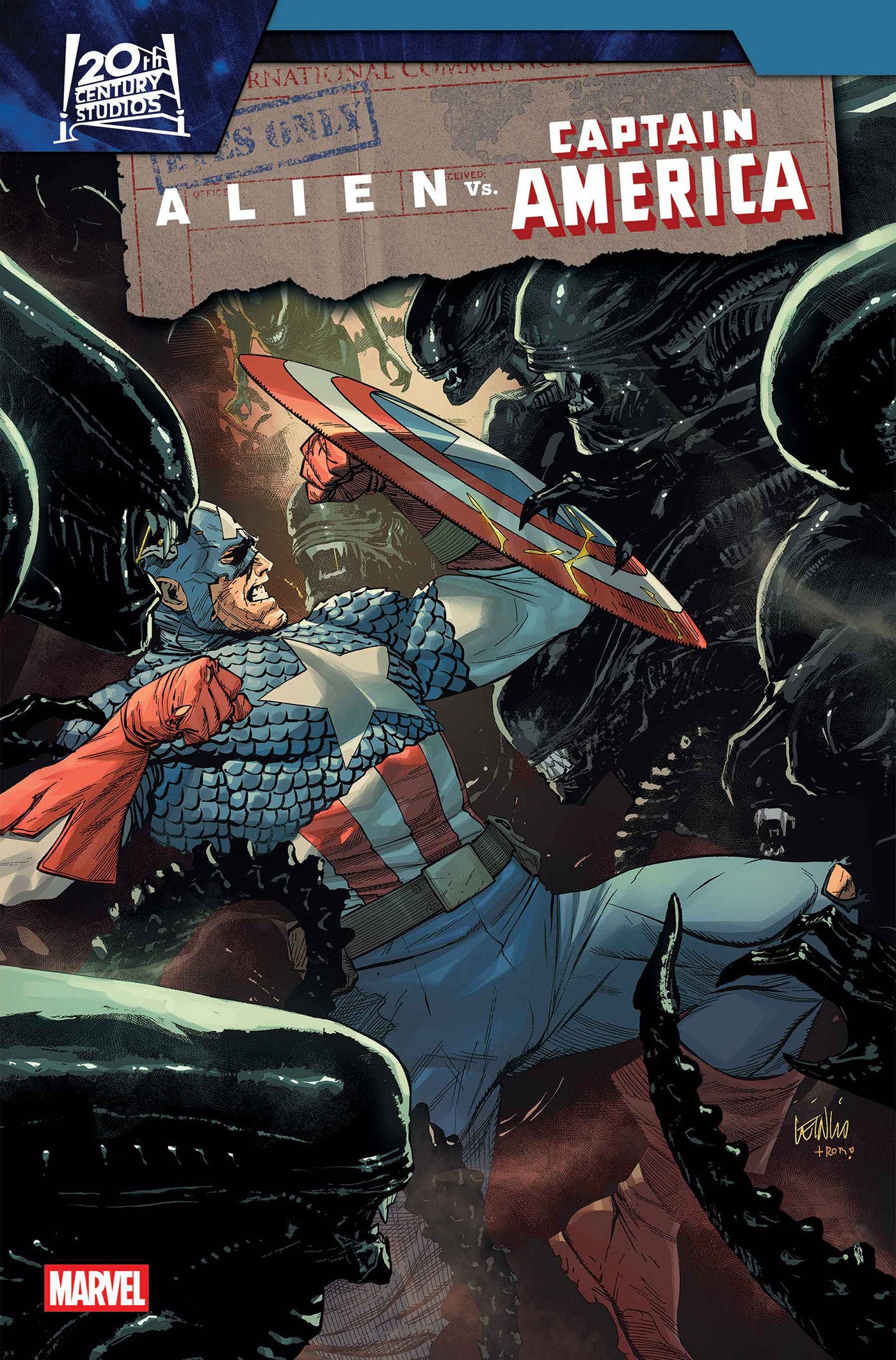 Alien vs. Captain America #1 | Odin's Place