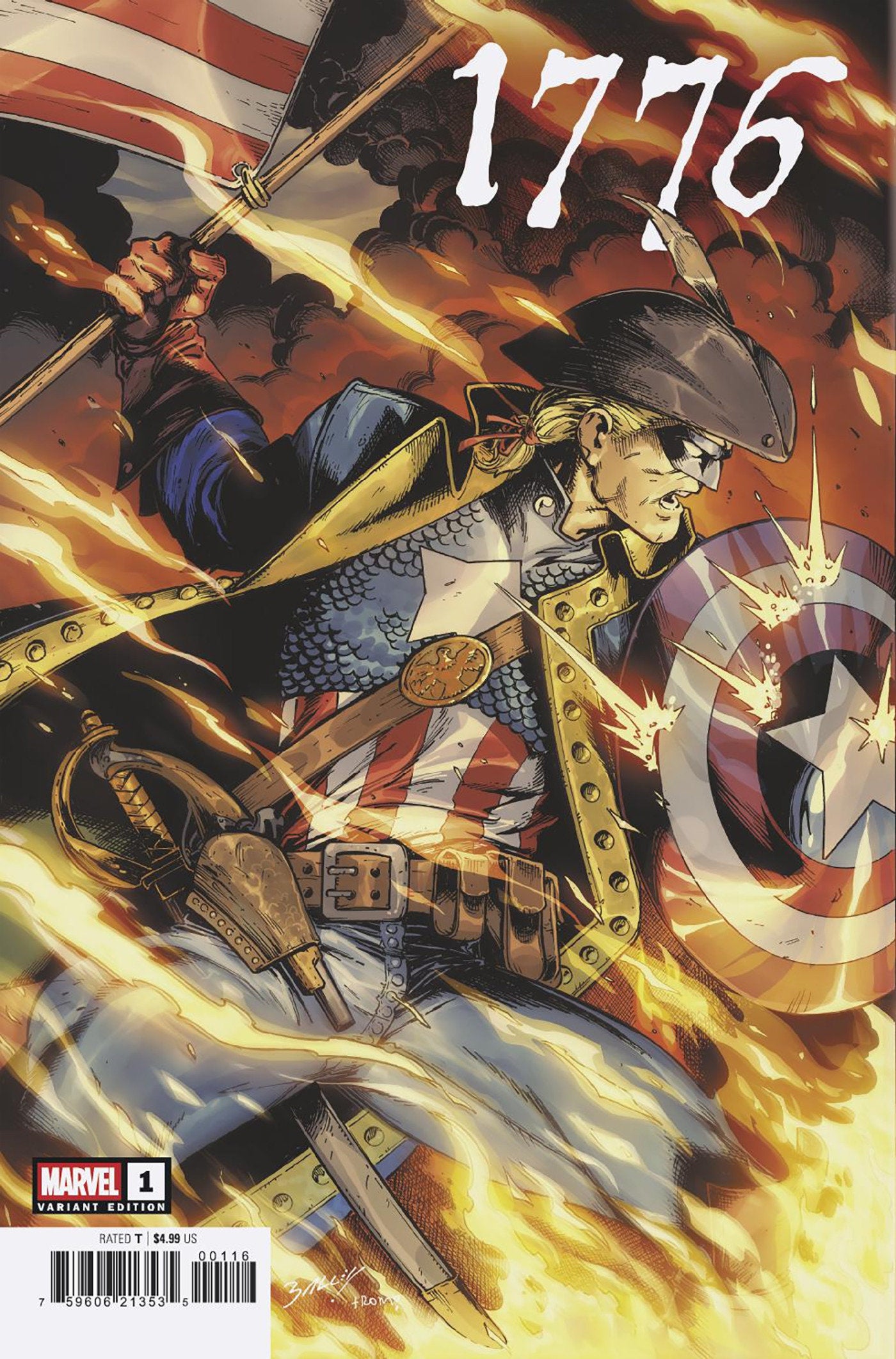 1776 #1 Mark Bagley Variant | Odin's Place