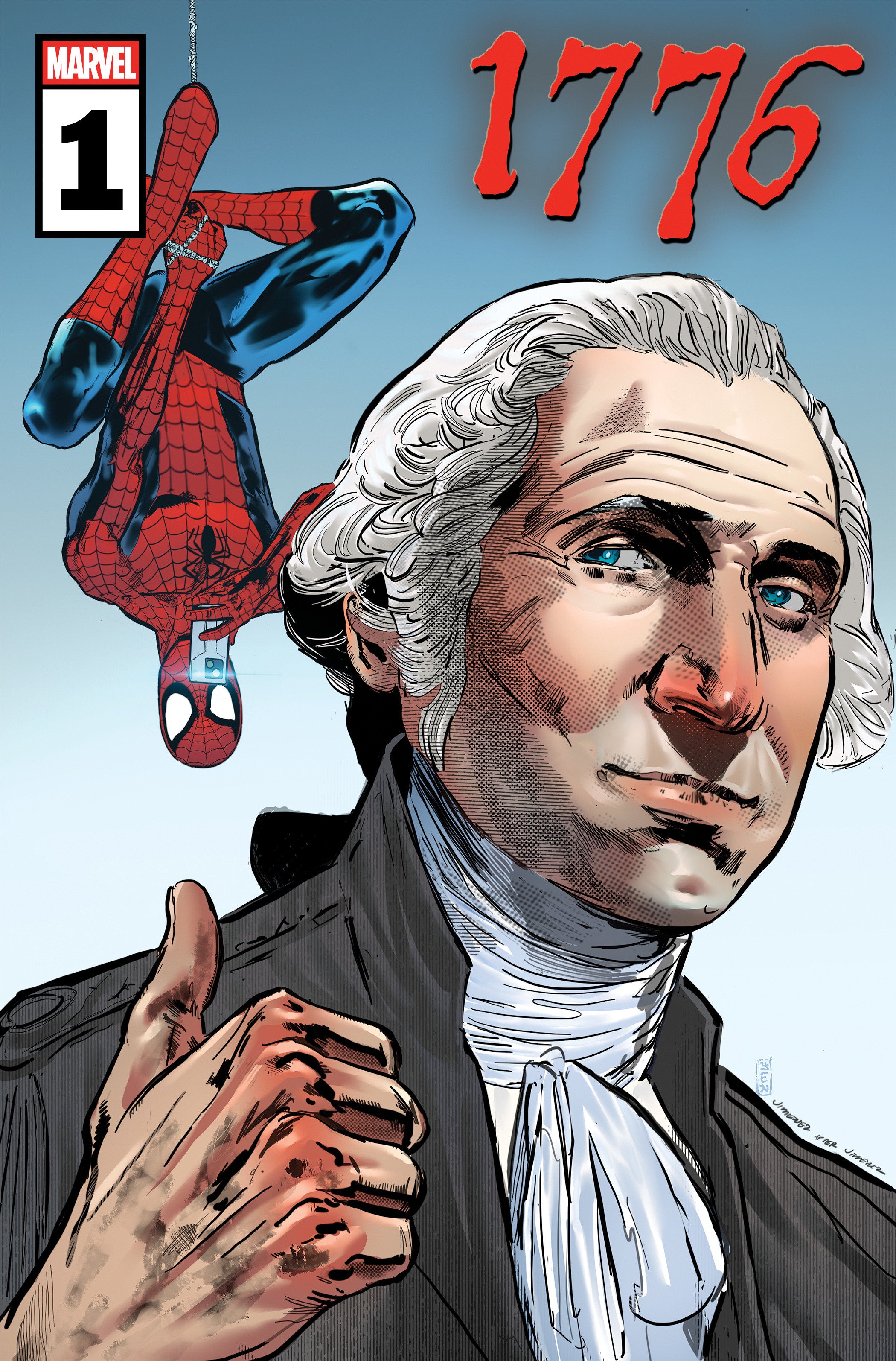 1776 #1 Phil Jimenez Homage Variant | Odin's Place