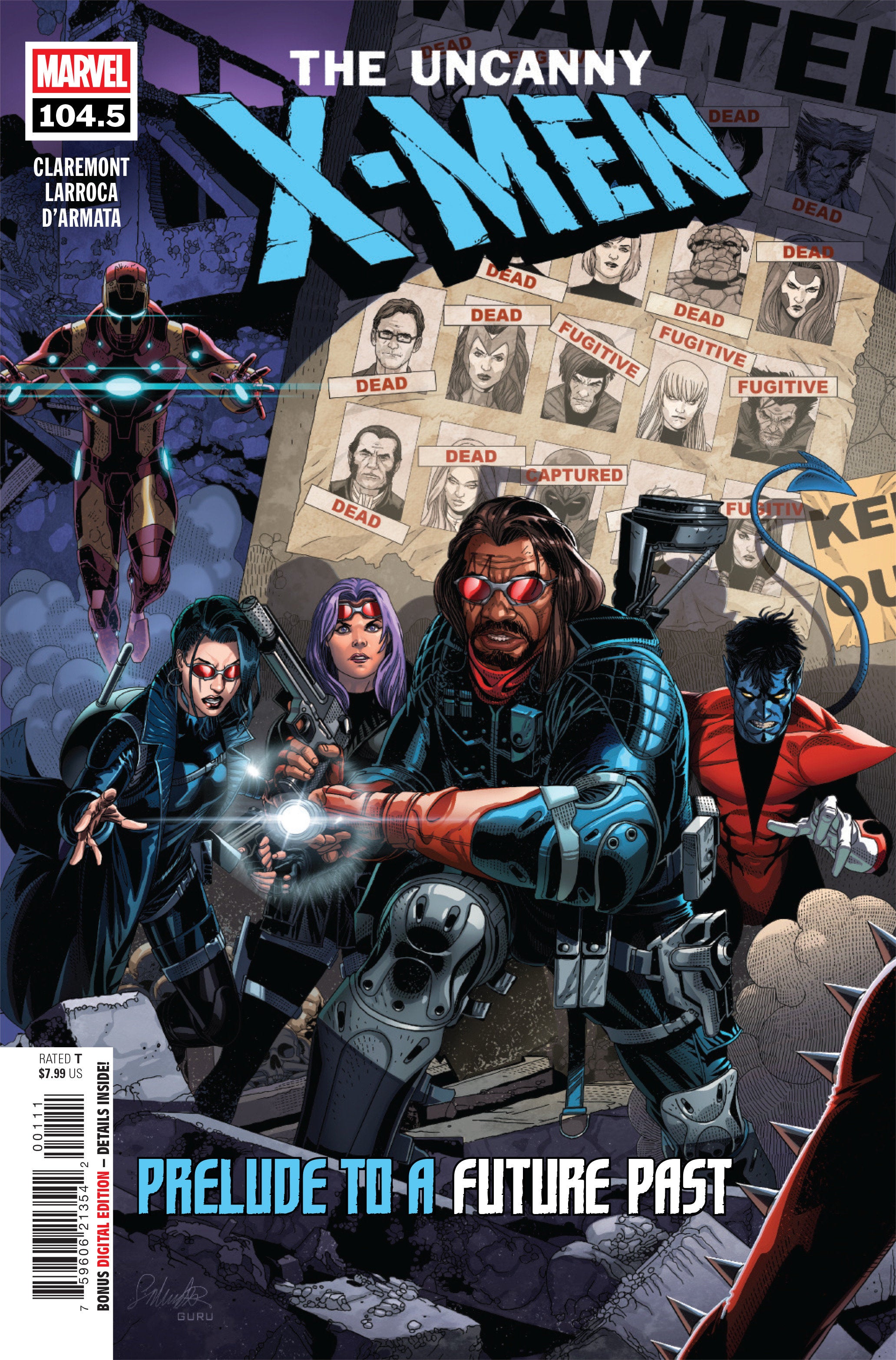 X-Men By Chris Claremont: Prelude To A Future Past #1 | Odin's Place