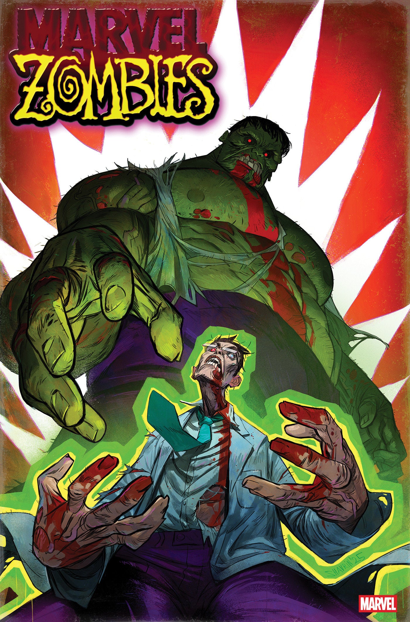 Marvel Zombies: Red Band #1 Ivan Shavrin Variant [Polybagged] | Odin's Place