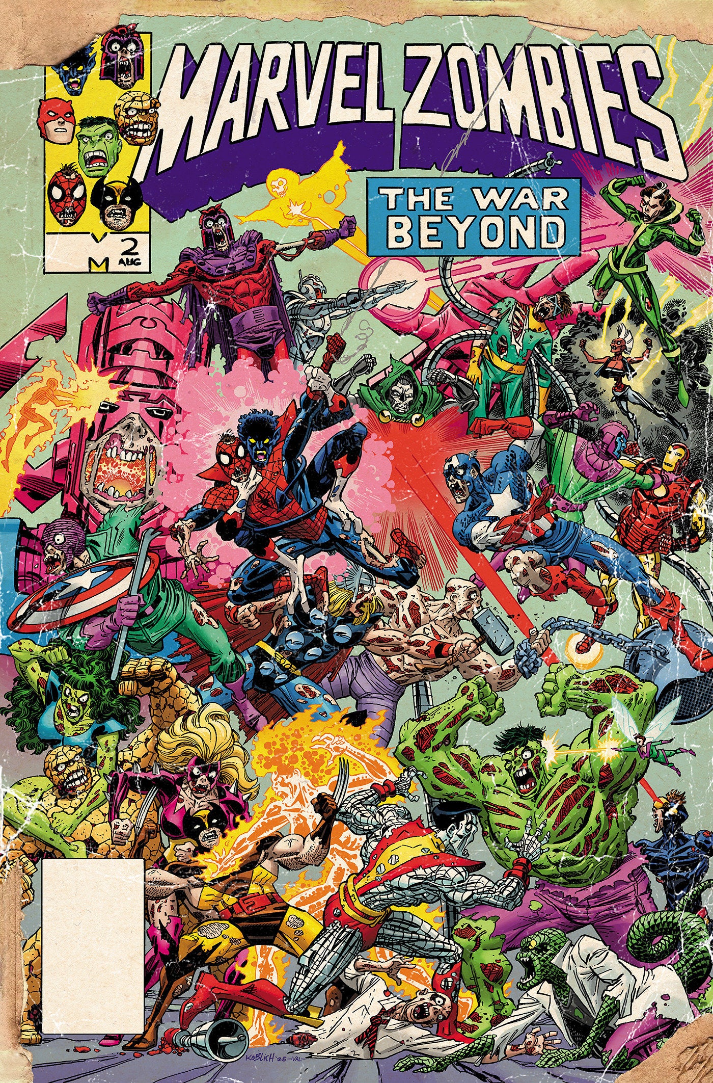 Marvel Zombies: Red Band #2 Scott Koblish Retro Zombie Variant [Polybagged] | Odin's Place