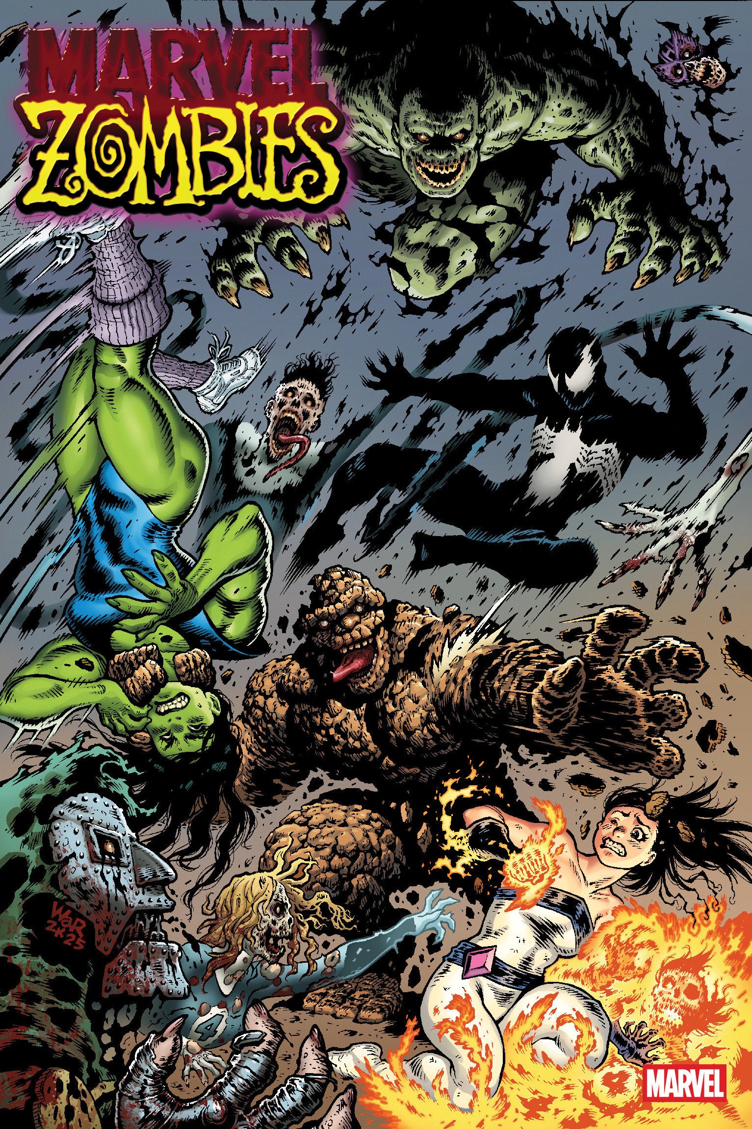 Marvel Zombies: Red Band #2 Adam Warren Variant [Polybagged] | Odin's Place