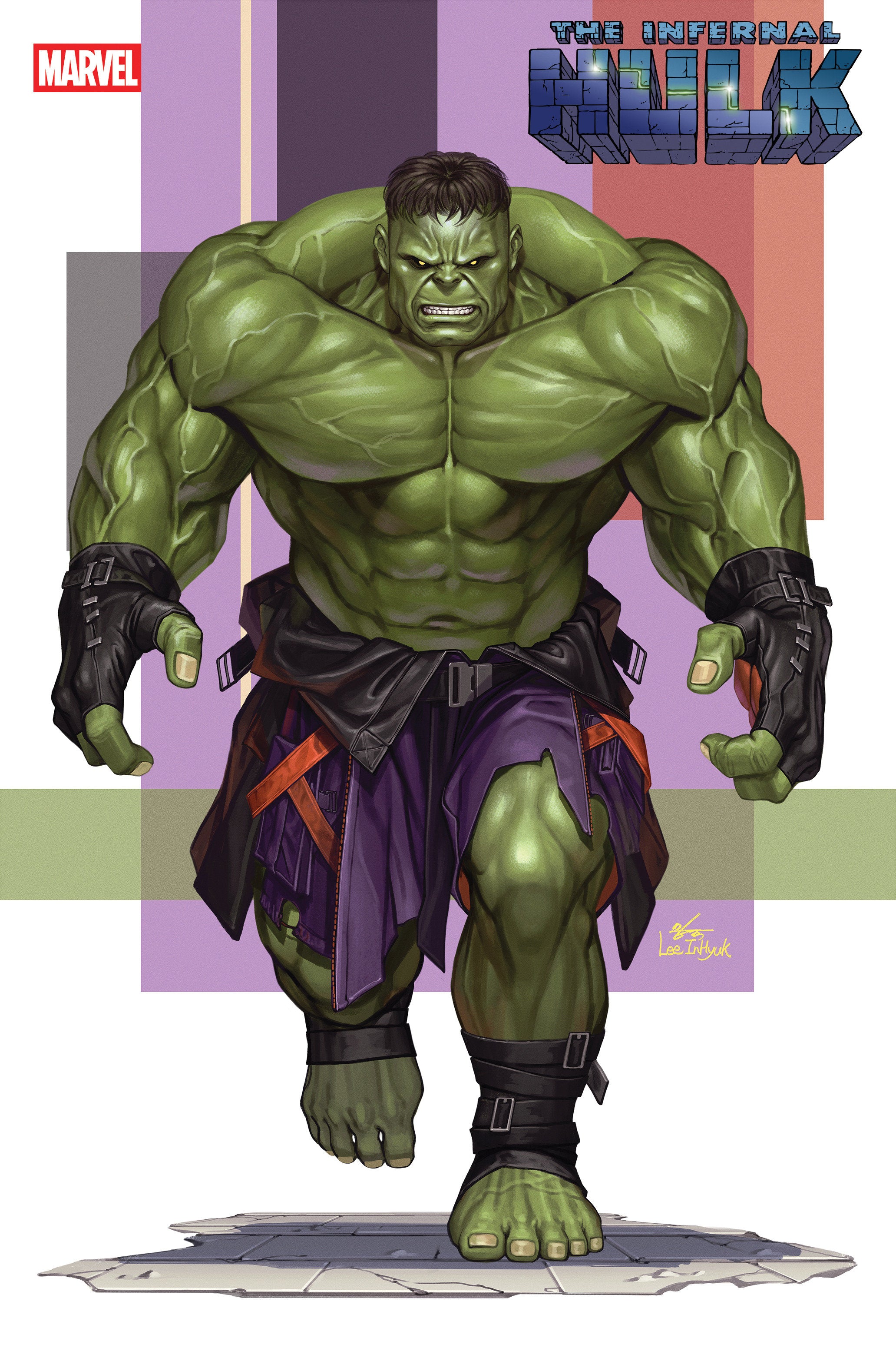 Infernal Hulk #1 Inhyuk Lee Street Verse Variant | Odin's Place