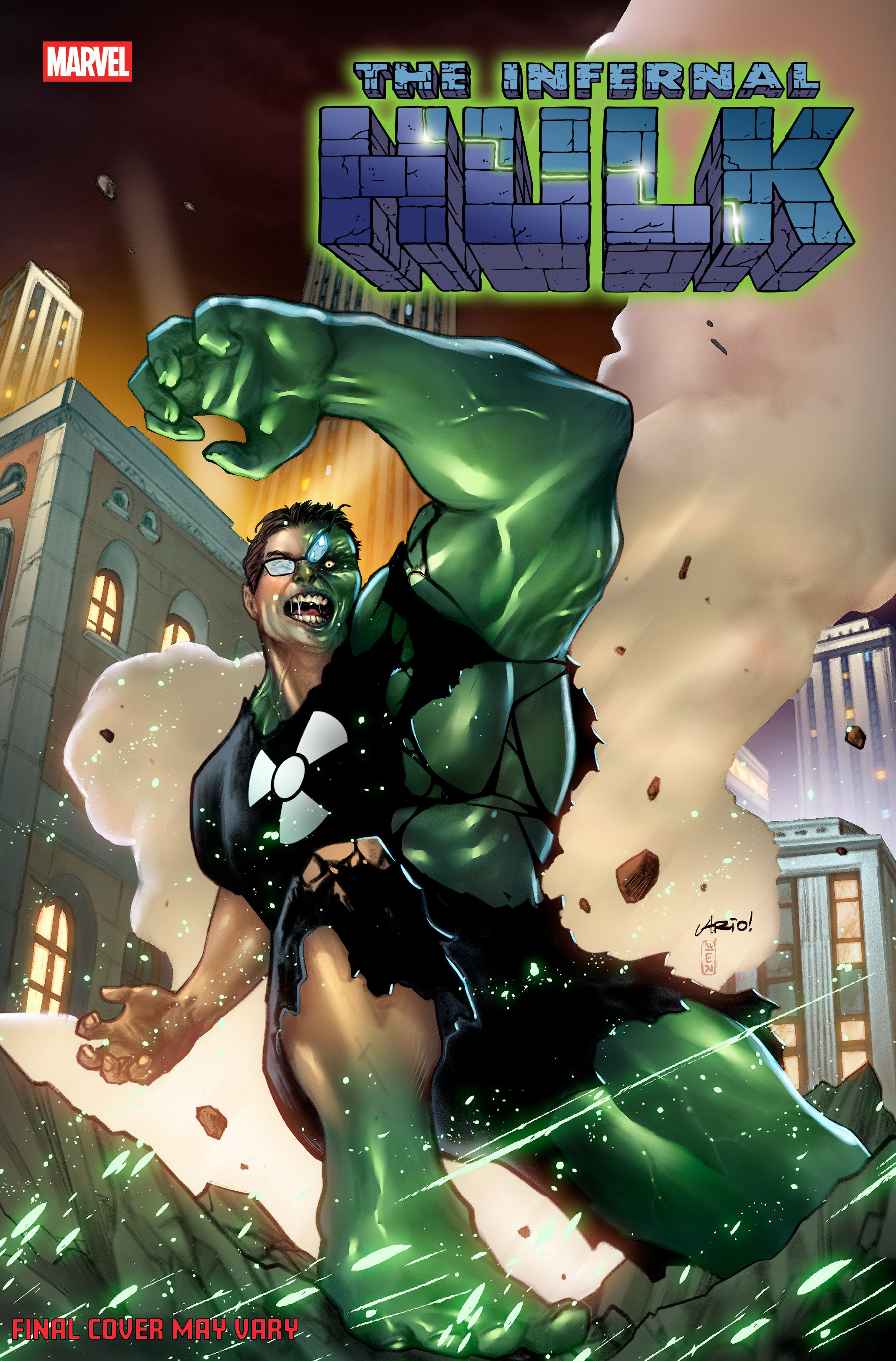 Infernal Hulk #4 Ario Anindito Hell's Kitchen Variant | Odin's Place