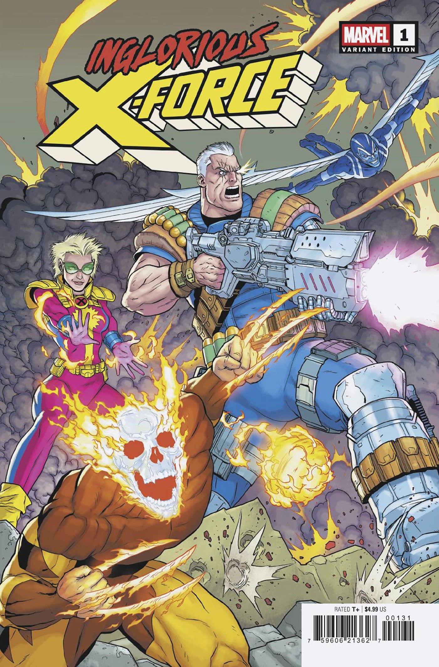 Inglorious X Force #1 Jacen Burrows Variant | Odin's Place