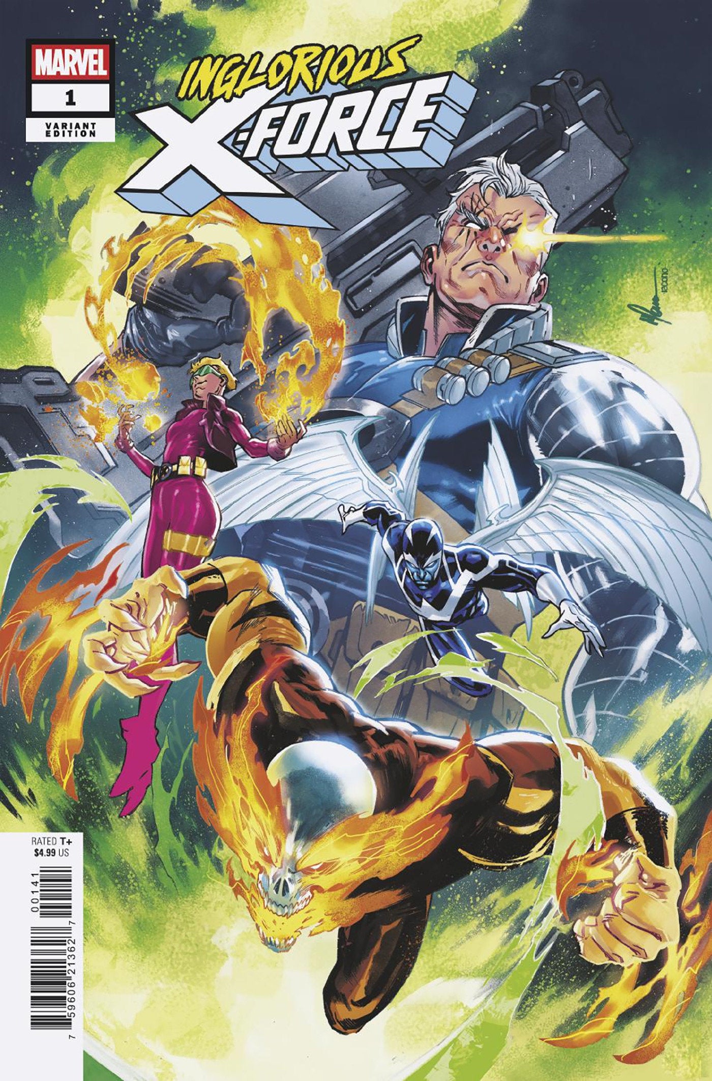 Inglorious X Force #1 Francesco Manna Variant | Odin's Place