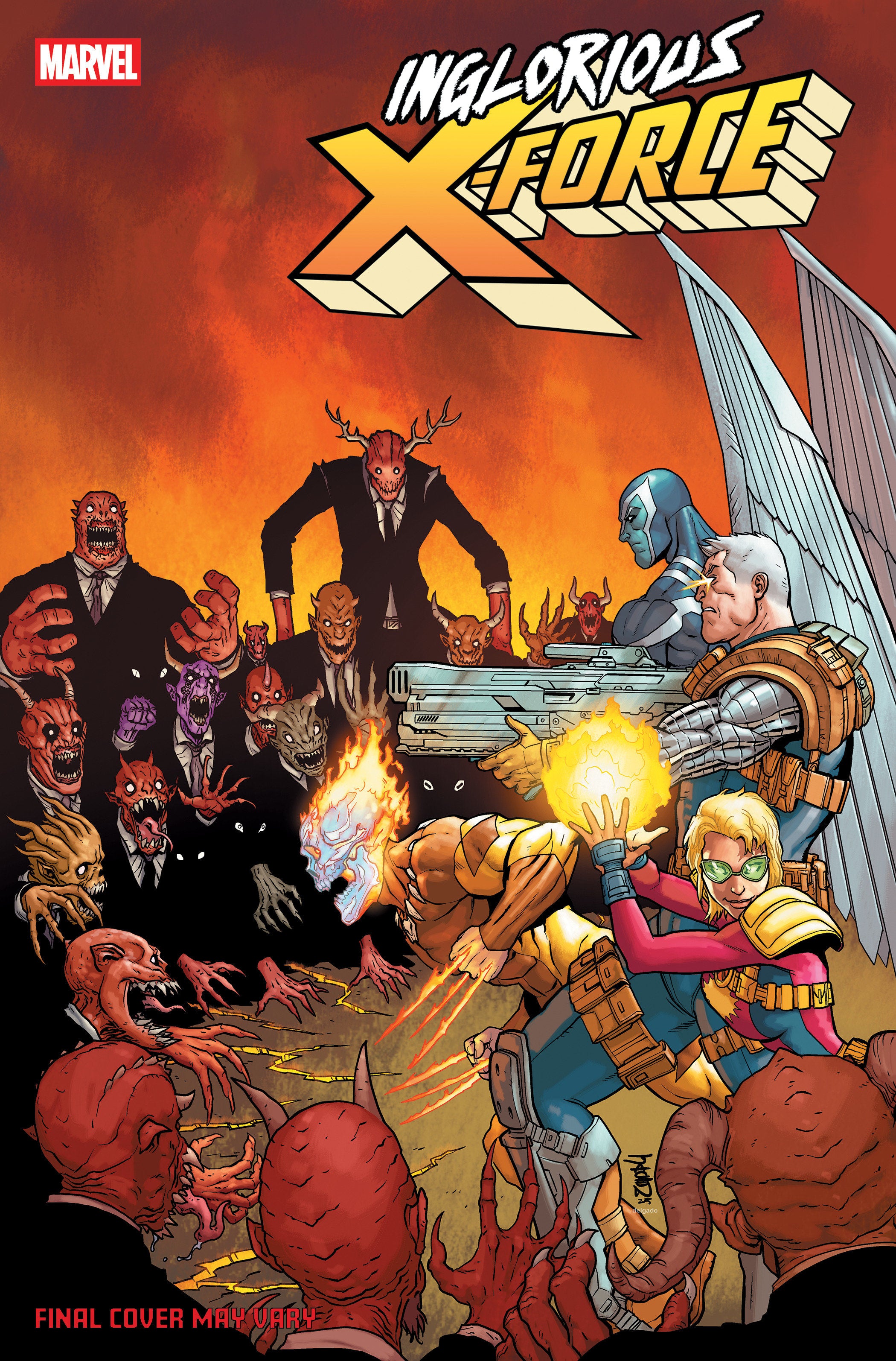 Inglorious X Force #2 Jacen Burrows Variant | Odin's Place