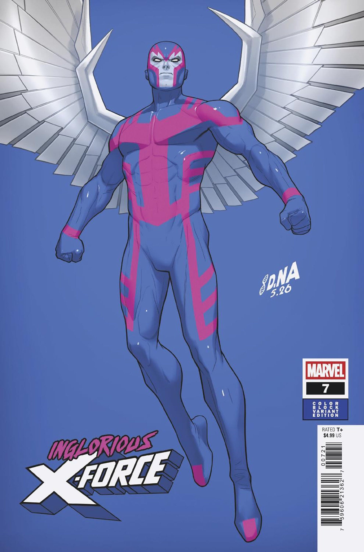 Inglorious X Force #7 David Nakayama Color Block Blue Variant | Odin's Place