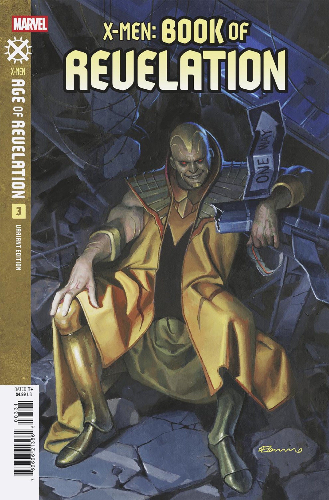 X-Men: Book Of Revelation #3 Fabrizio De Tommaso Variant [AOR] | Odin's Place