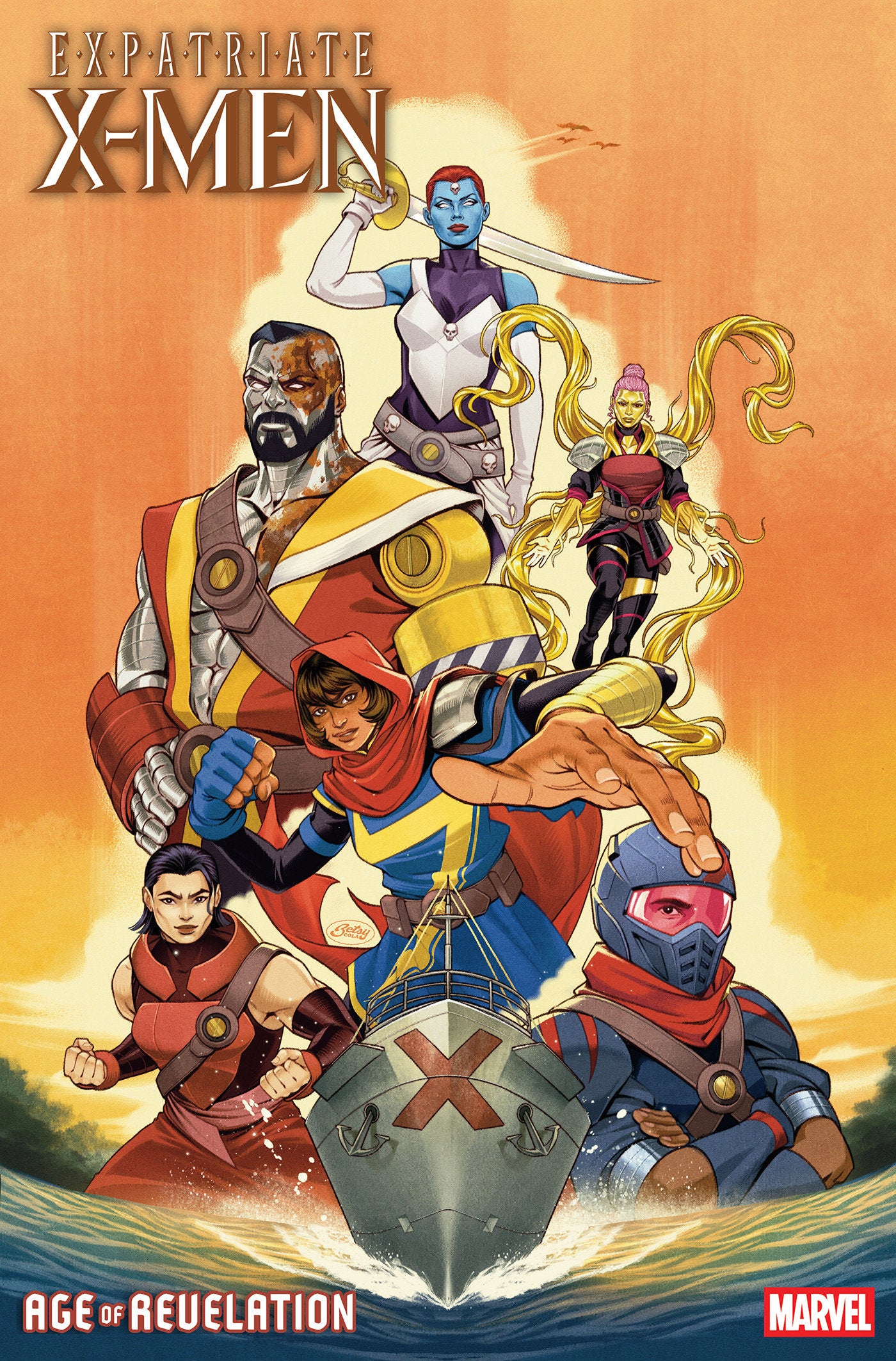 Expatriate X-Men #2 Betsy Cola Variant [AOR] | Odin's Place